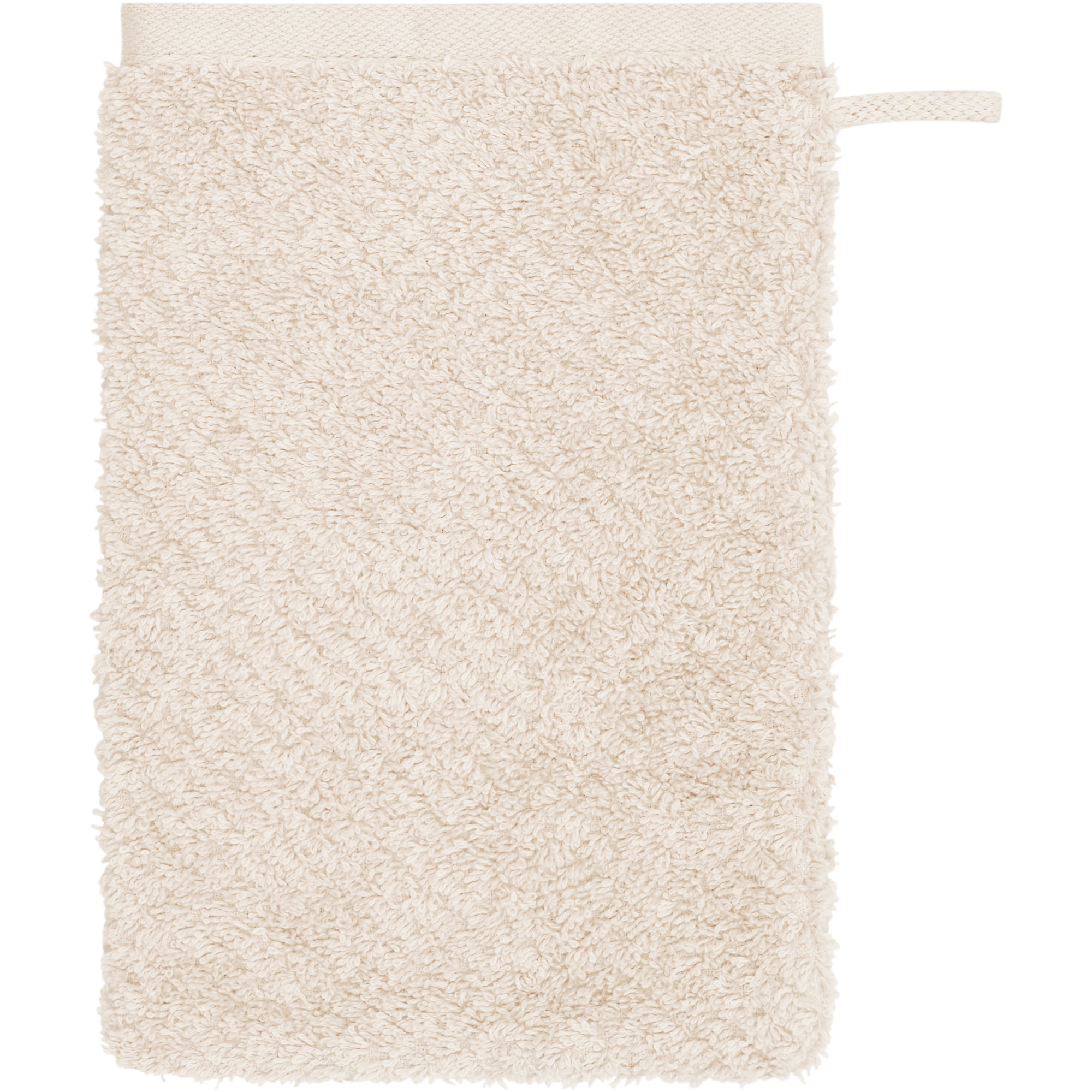 Cawö Handtücher Pure 6500 travertin - 366 - Waschhandschuh 16x22 cm