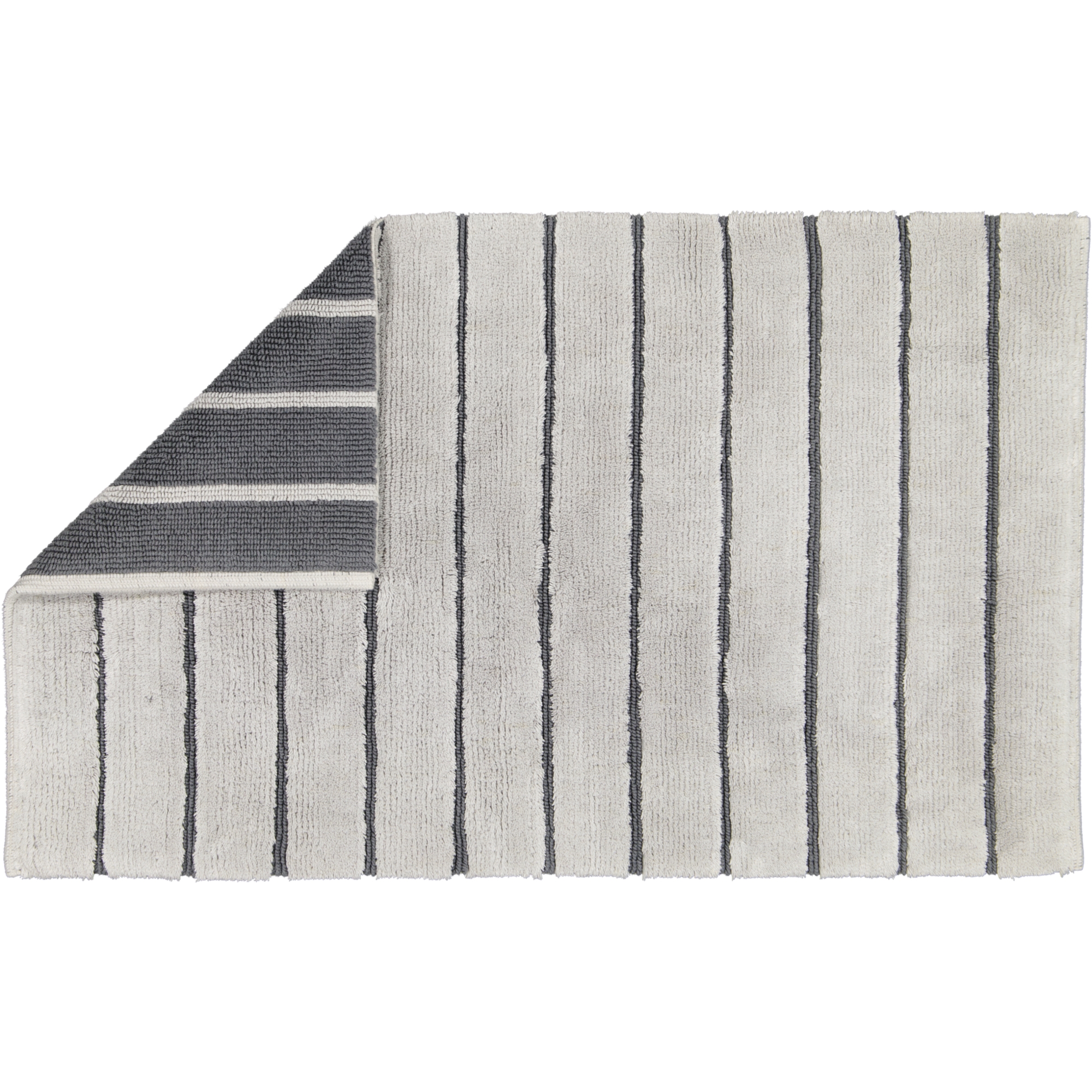 Cawö Home Badteppiche Balance Streifen 1008 platin - 77