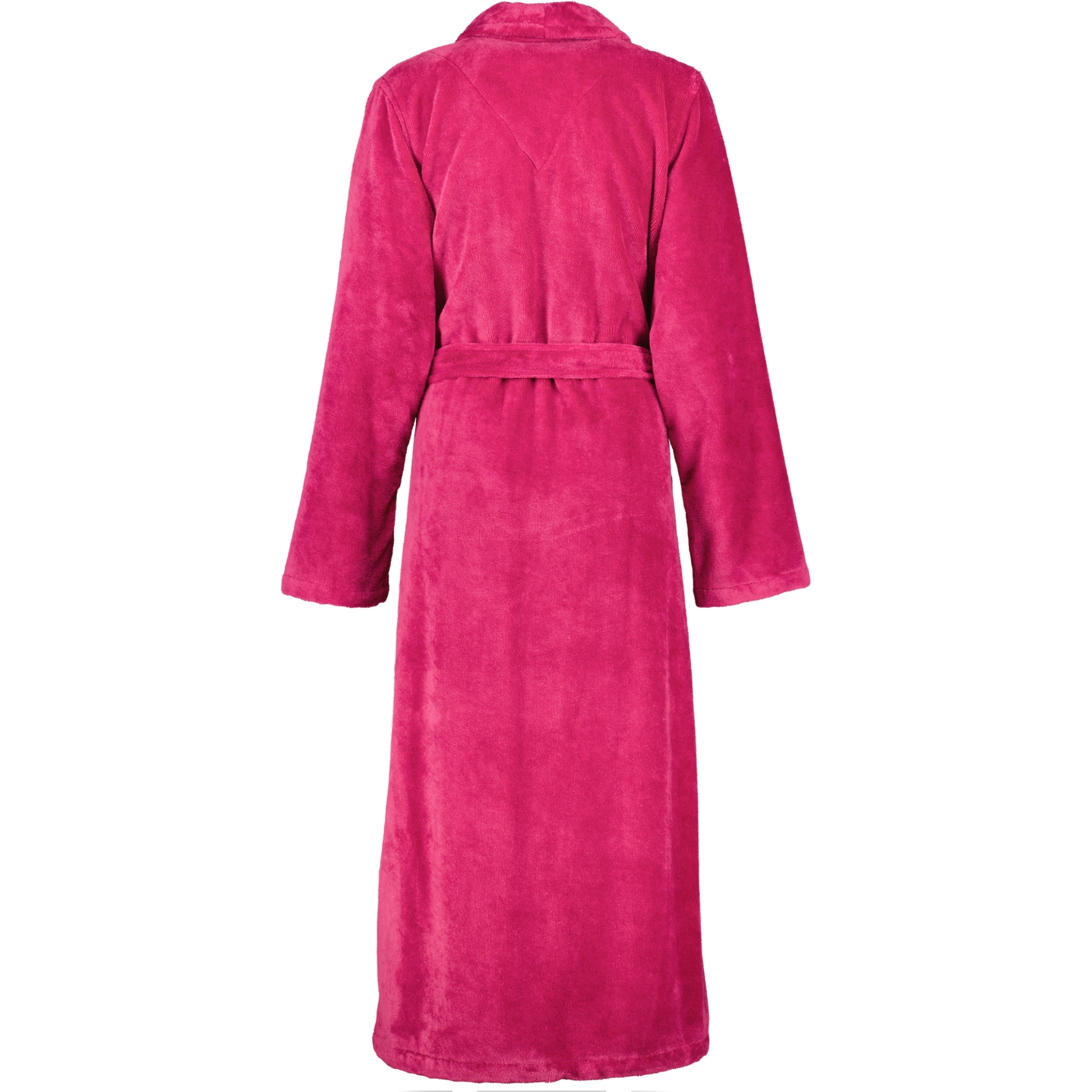 Cawö Home Damen Bademantel Schalkragen 806 - Farbe: beere - 22 - M