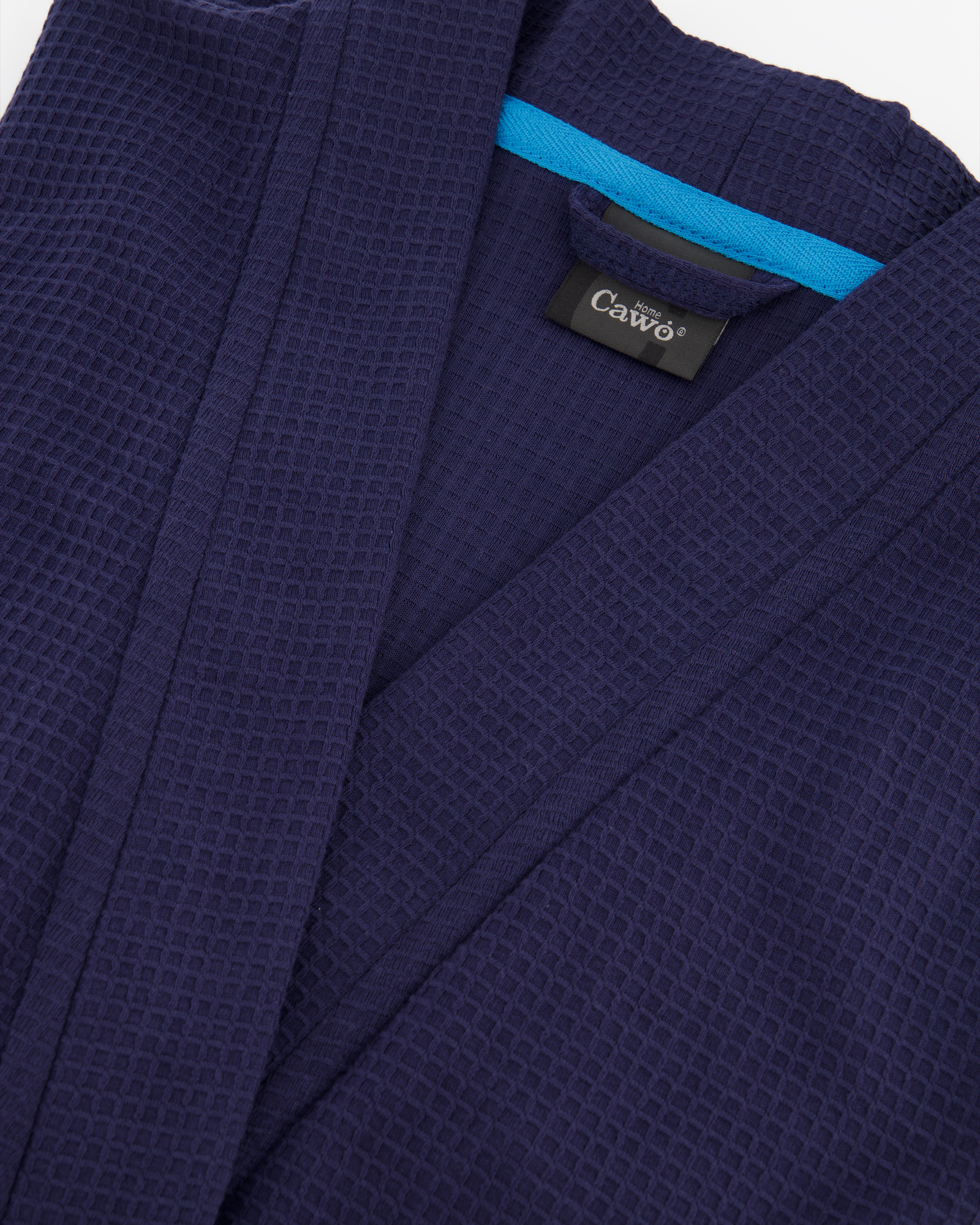 Cawö Home Bademäntel Herren Kimono 816 marine - 14