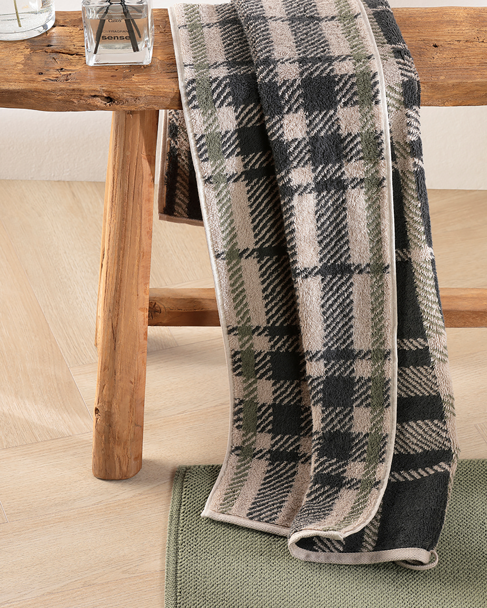 Cawö Handtücher Alpenchic Edition Allover 6229 granit - 73 - Handtuch 50x100 cm