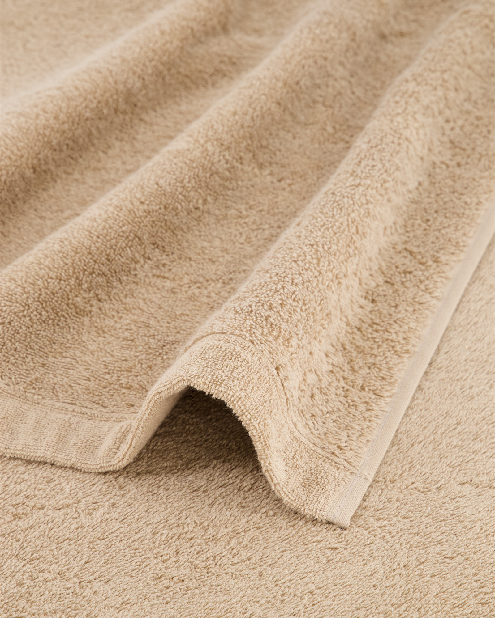 Cawö Handtücher Life Style Uni 7007 mandel - 328 - Seiflappen 30x30 cm