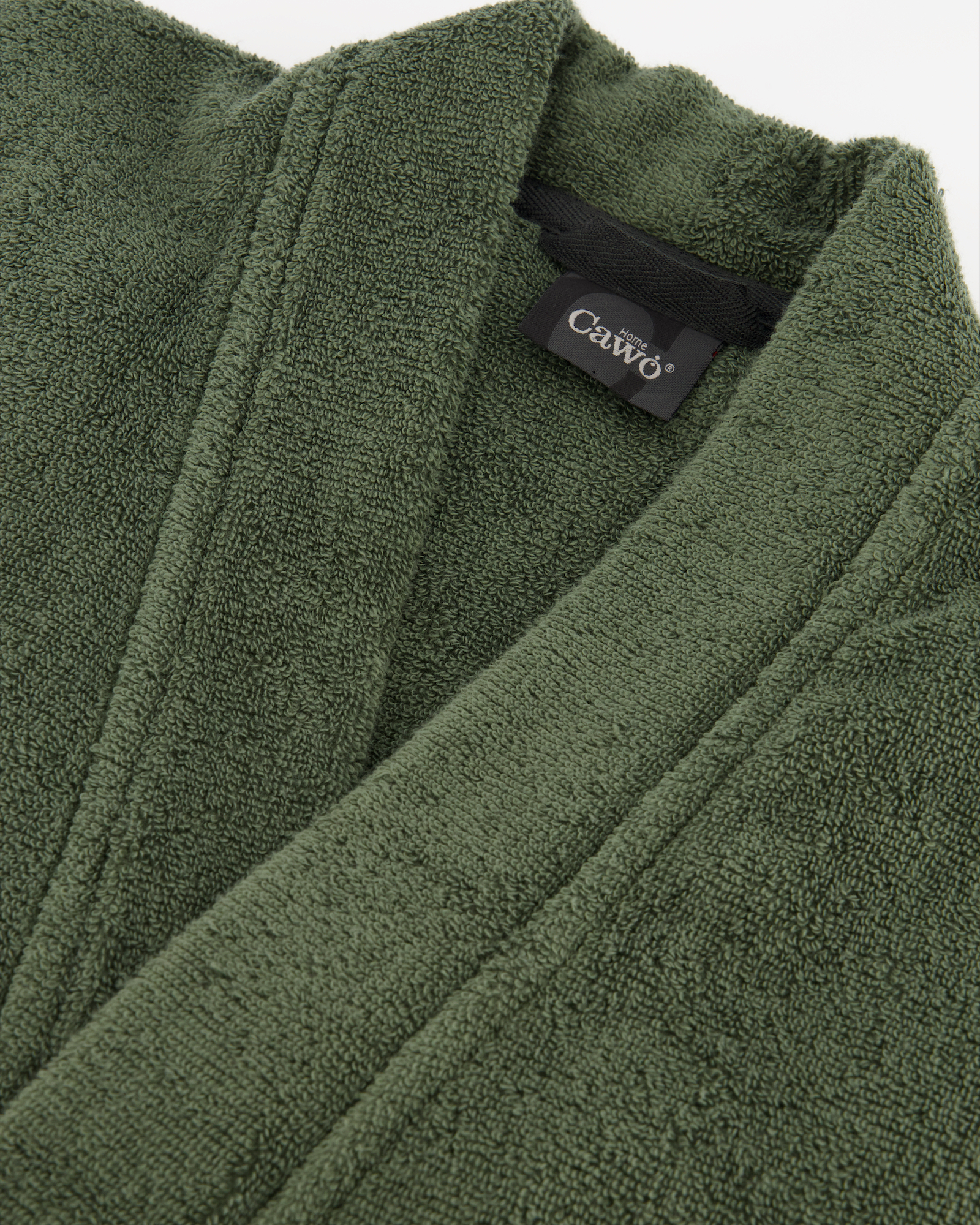 Cawö Home Bademäntel Herren Kimono Uni 828 field - 47 - M