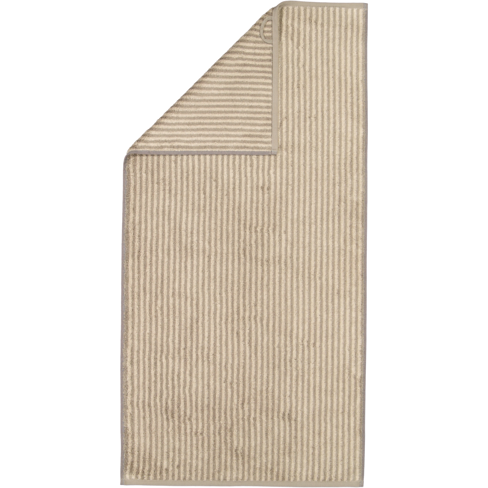 Cawö Handtücher Two-Tone Stripes 480 graphit - 70