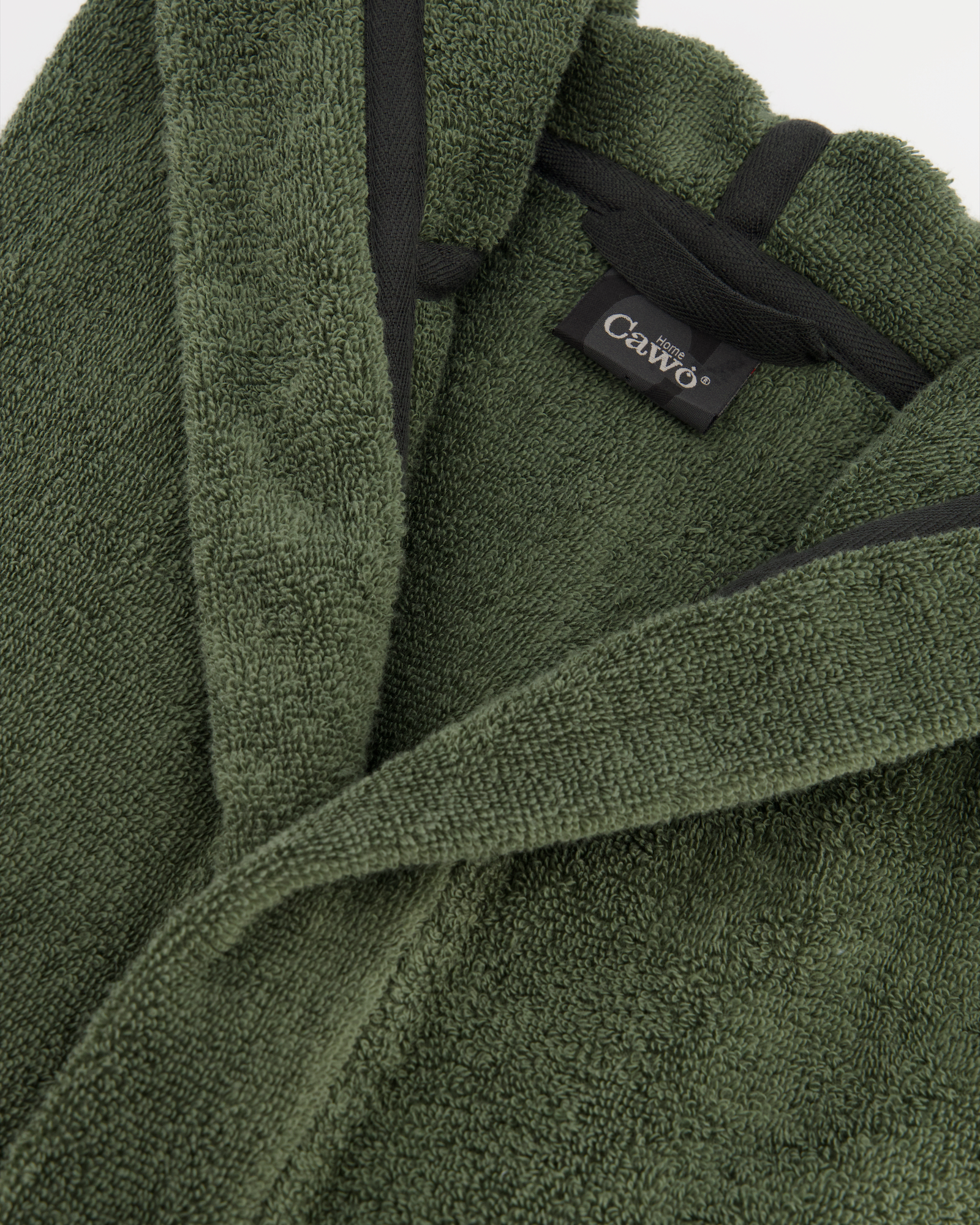 Cawö Home Bademäntel Herren Kapuze Uni 829 field - 47 - L