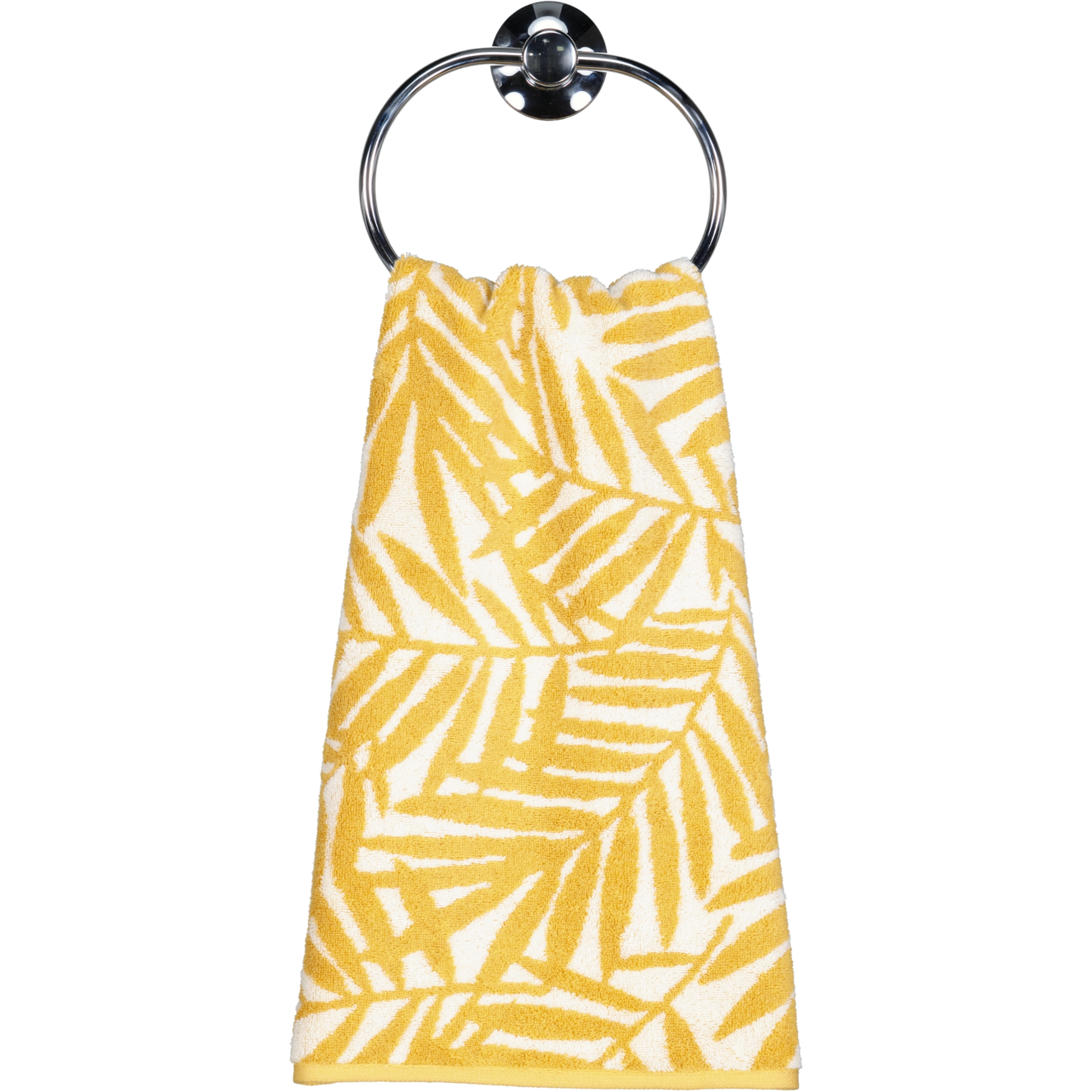 Cawö Handtücher Maison Blätter 6267 gold - 35 - Handtuch 50x100 cm