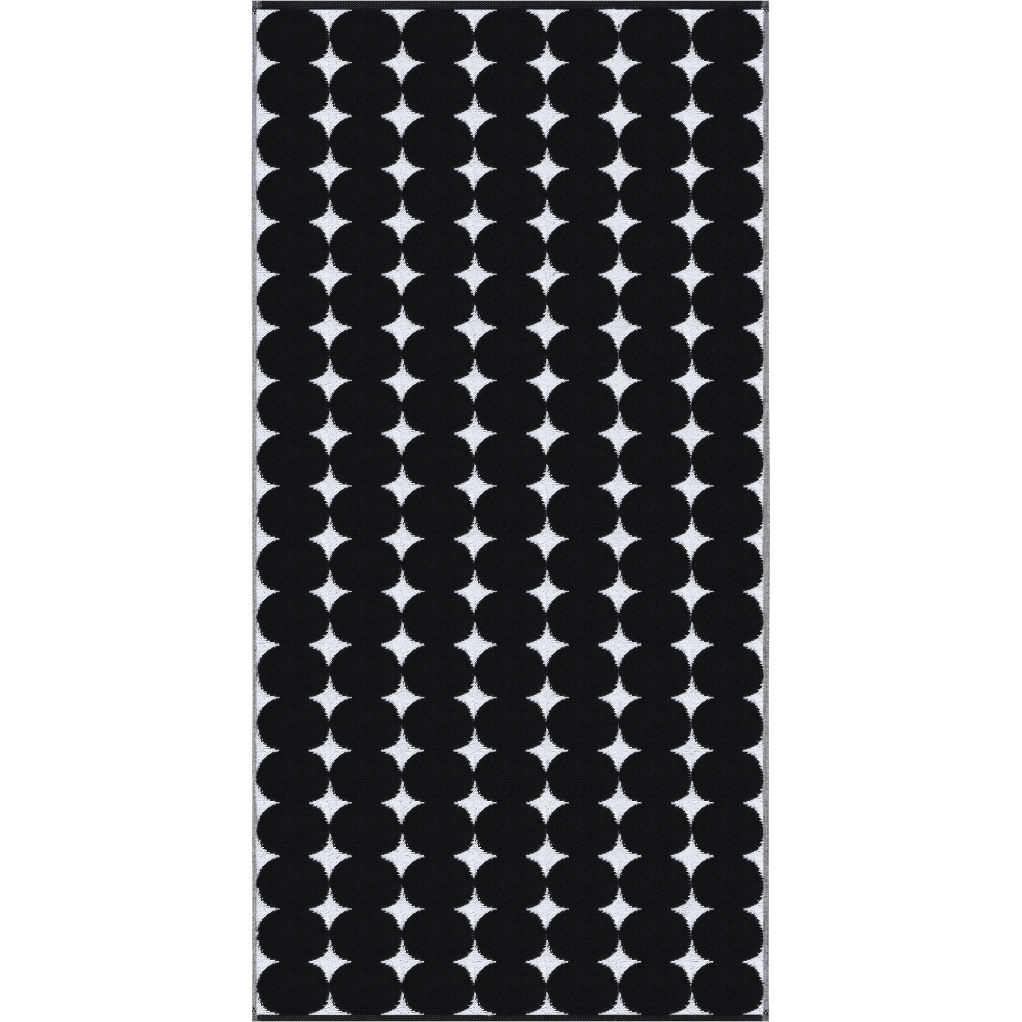 Cawö Handtücher Black&White Bubbles 6279 schwarz/weiß - 96