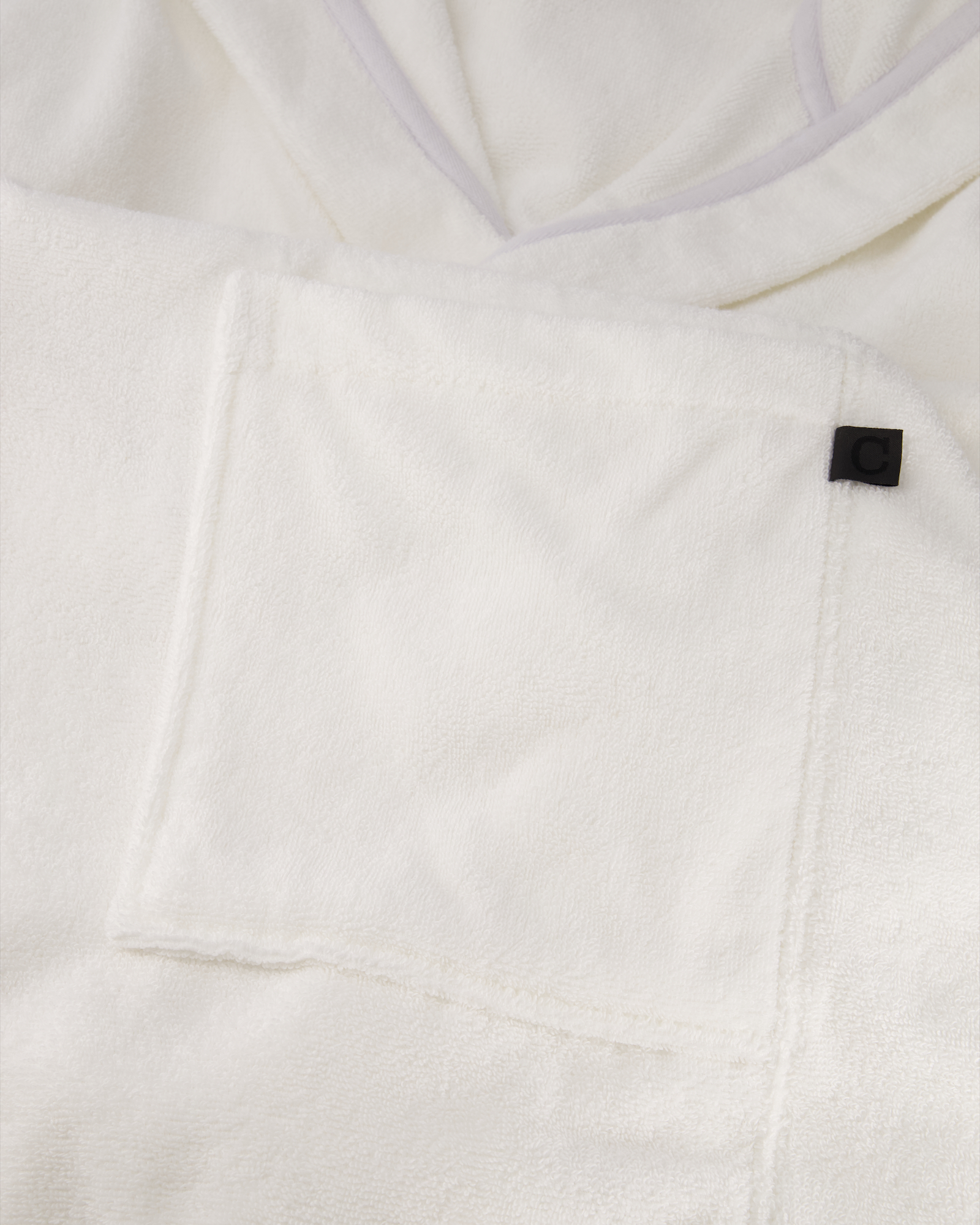 Cawö Home Herren Bademantel Kapuze 829 - Farbe: weiß - 67 - L