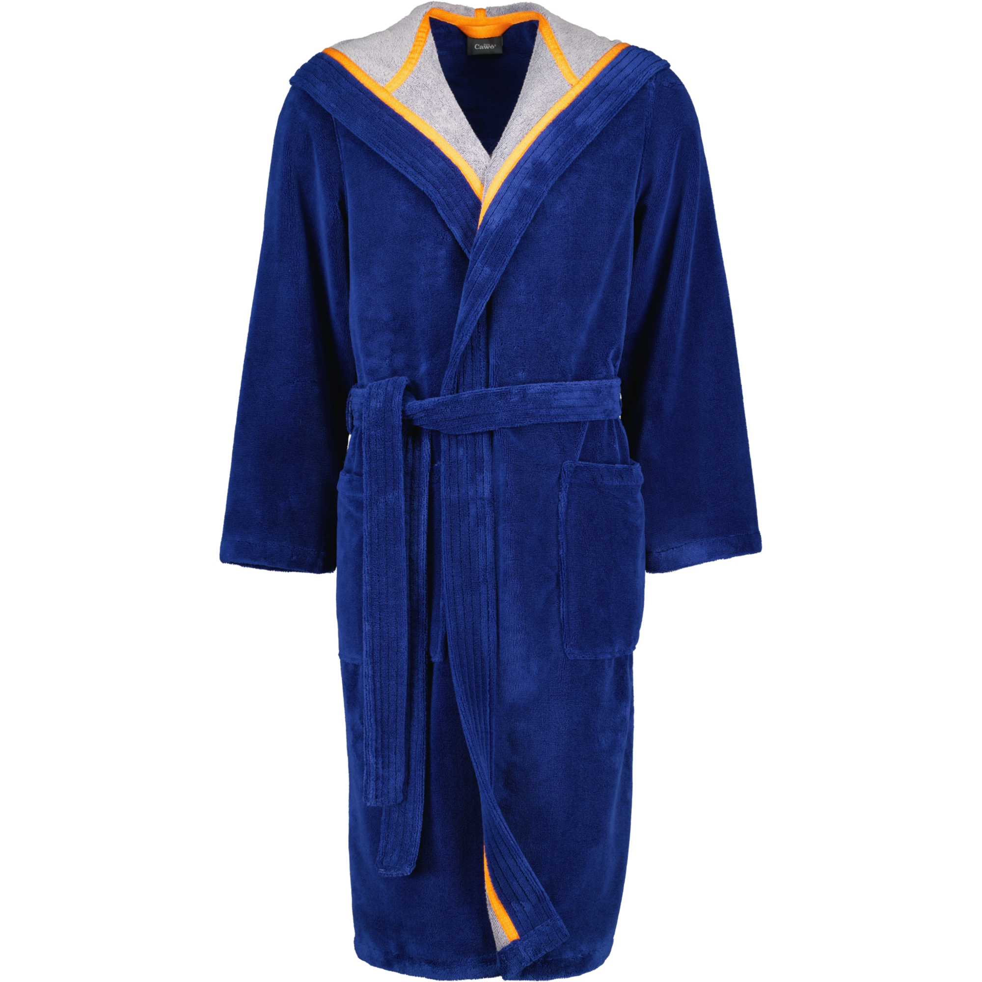 Cawö Home Herren Bademantel Kapuze 831 - Farbe: navy - 13 - M