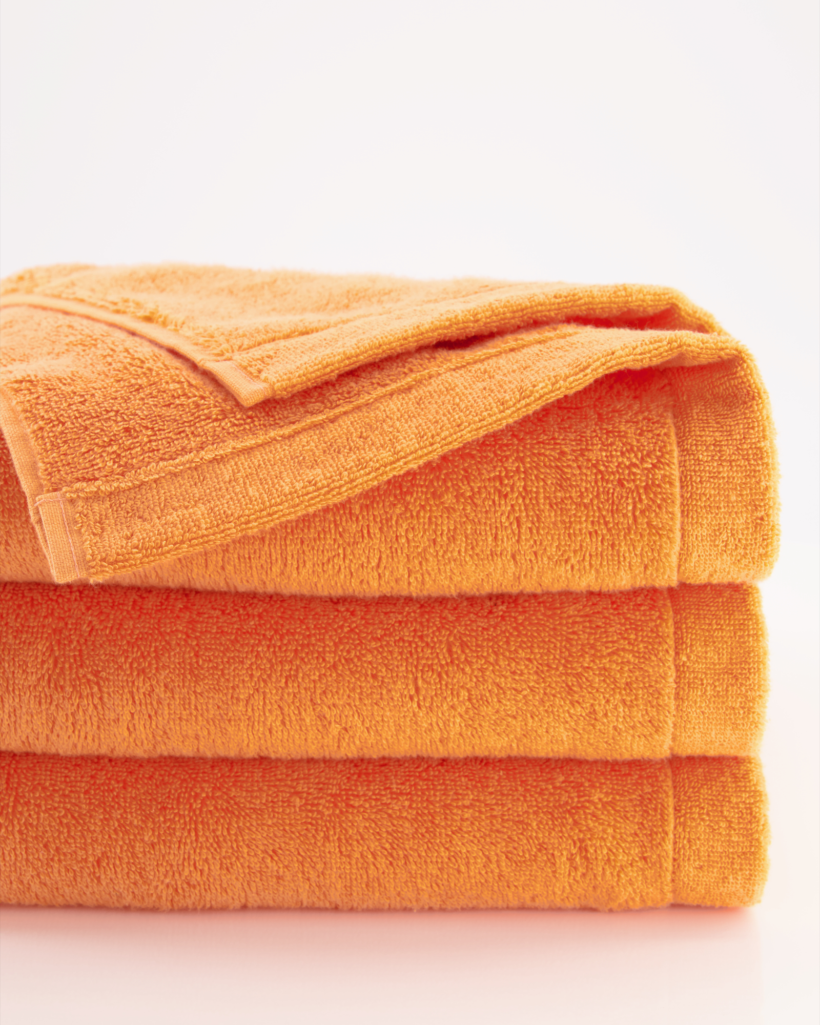 Cawö Handtücher Life Style Uni 7007 mandarine - 316 - Duschtuch 70x140 cm