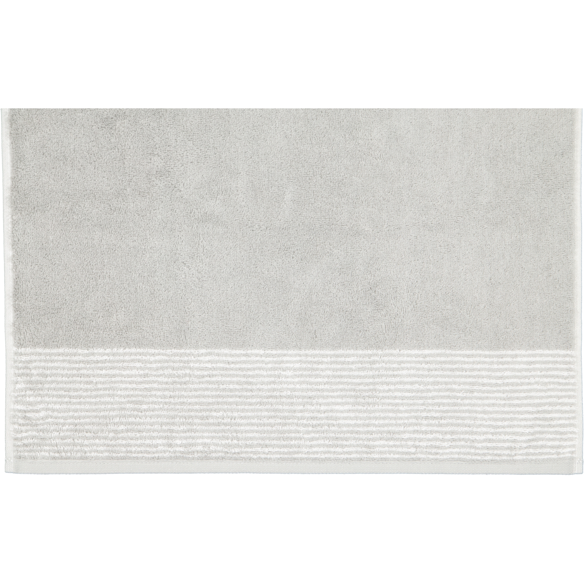 Cawö - Luxury Home Two-Tone 590 - Farbe: platin - 76 - Waschhandschuh 16x22 cm