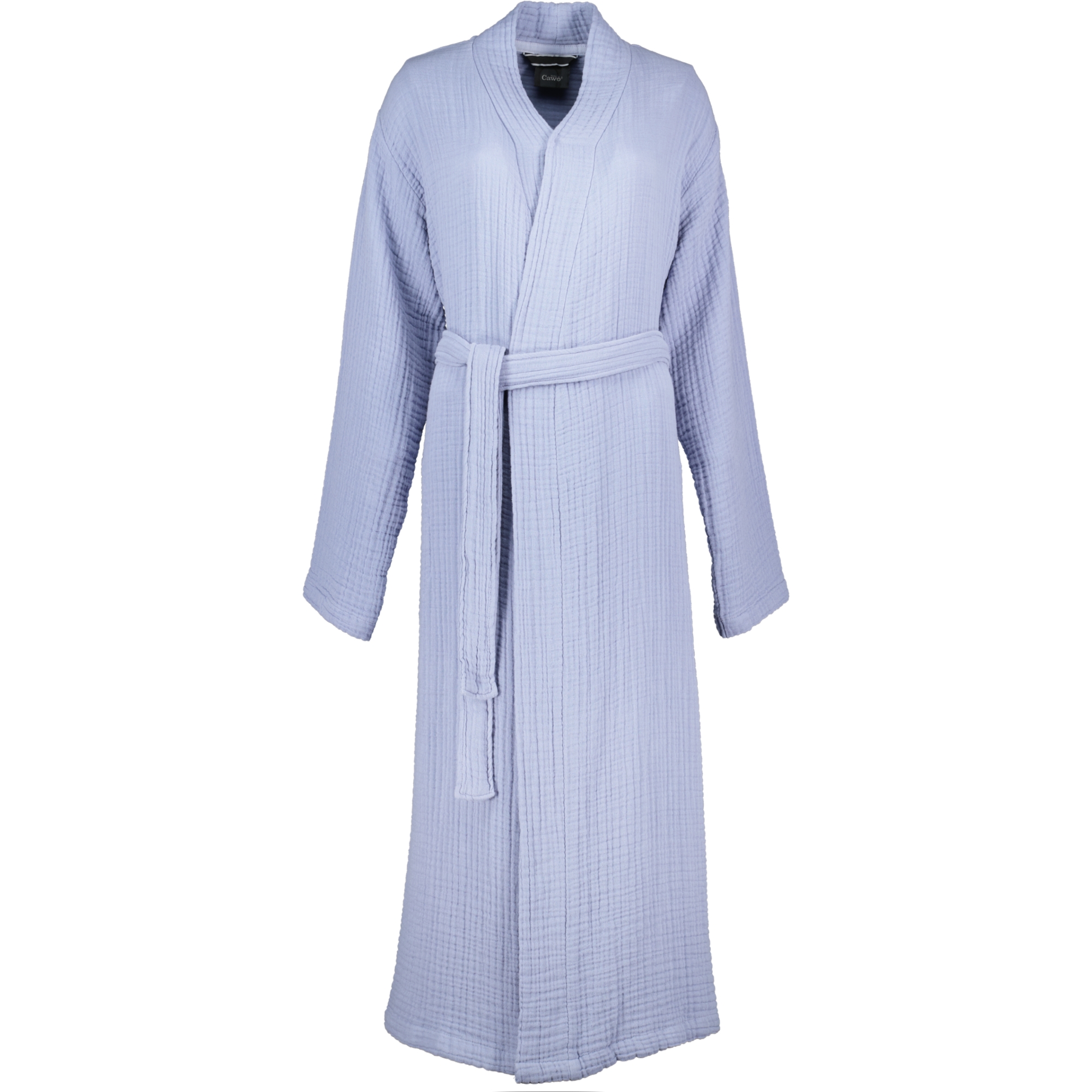 Cawö Home Bademäntel Damen Kimono Musselin 838 pastellblau - 10