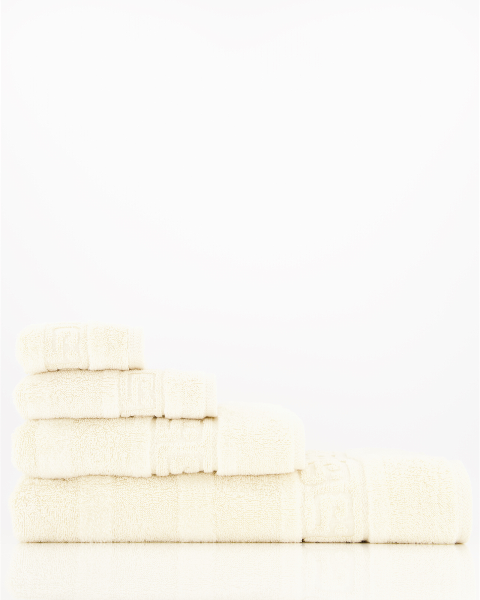 Cawö - Noblesse Uni 1001 - Farbe: 351 - natur - Seiflappen 30x30 cm