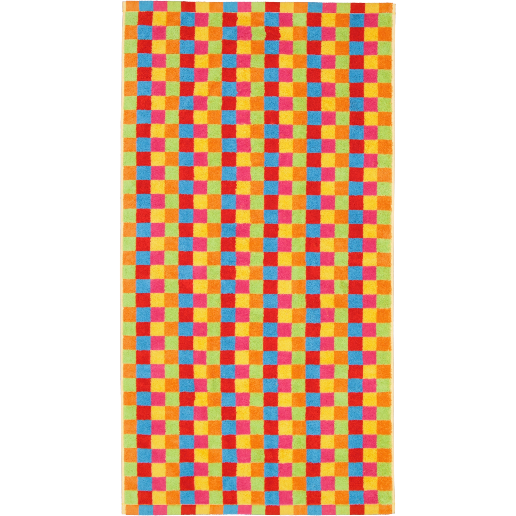 Cawö - Life Style Karo 7017 - Farbe: multicolor - 25 - Duschtuch 70x140 cm