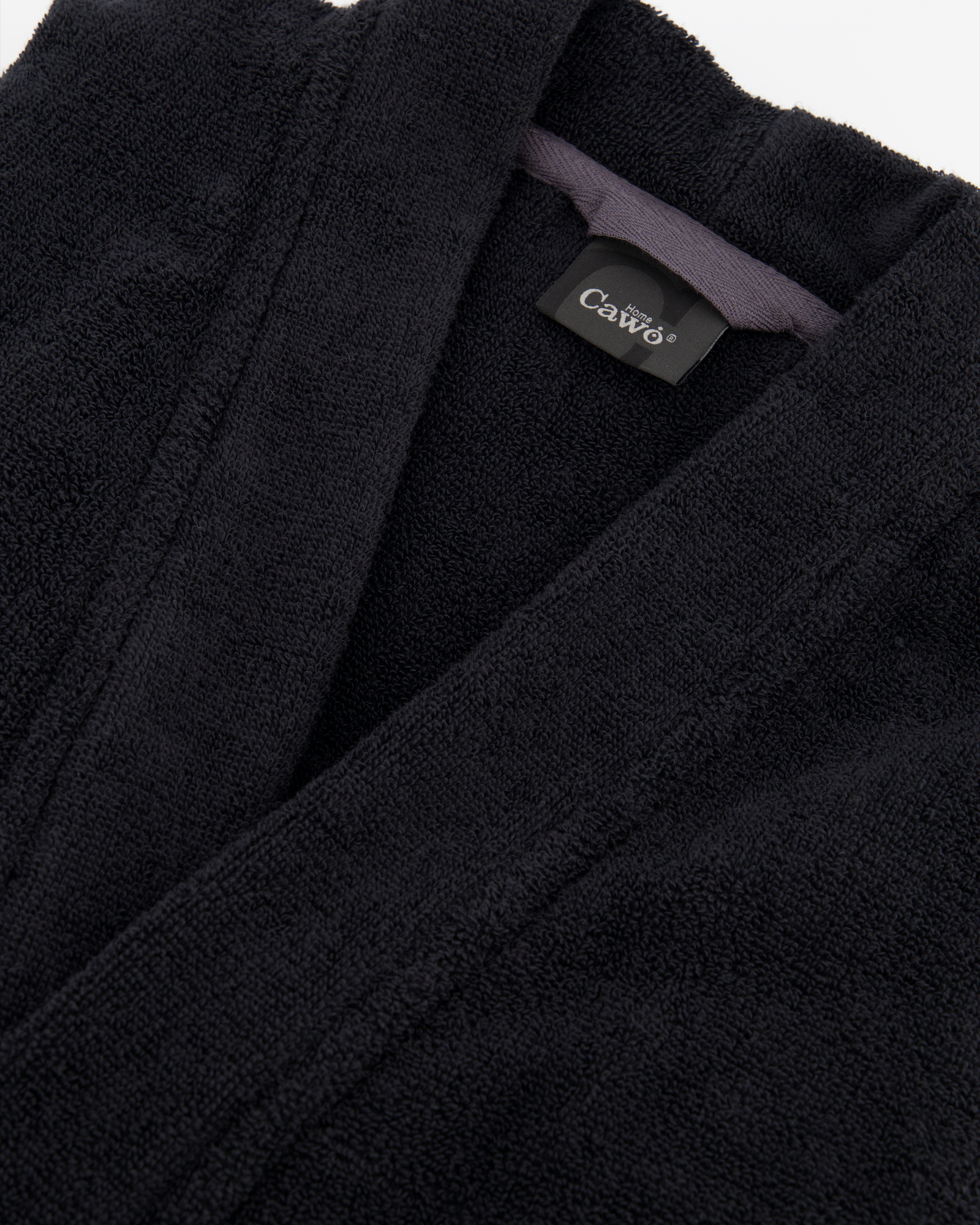 Cawö Home Bademäntel Herren Kimono Uni 828 lava - 97