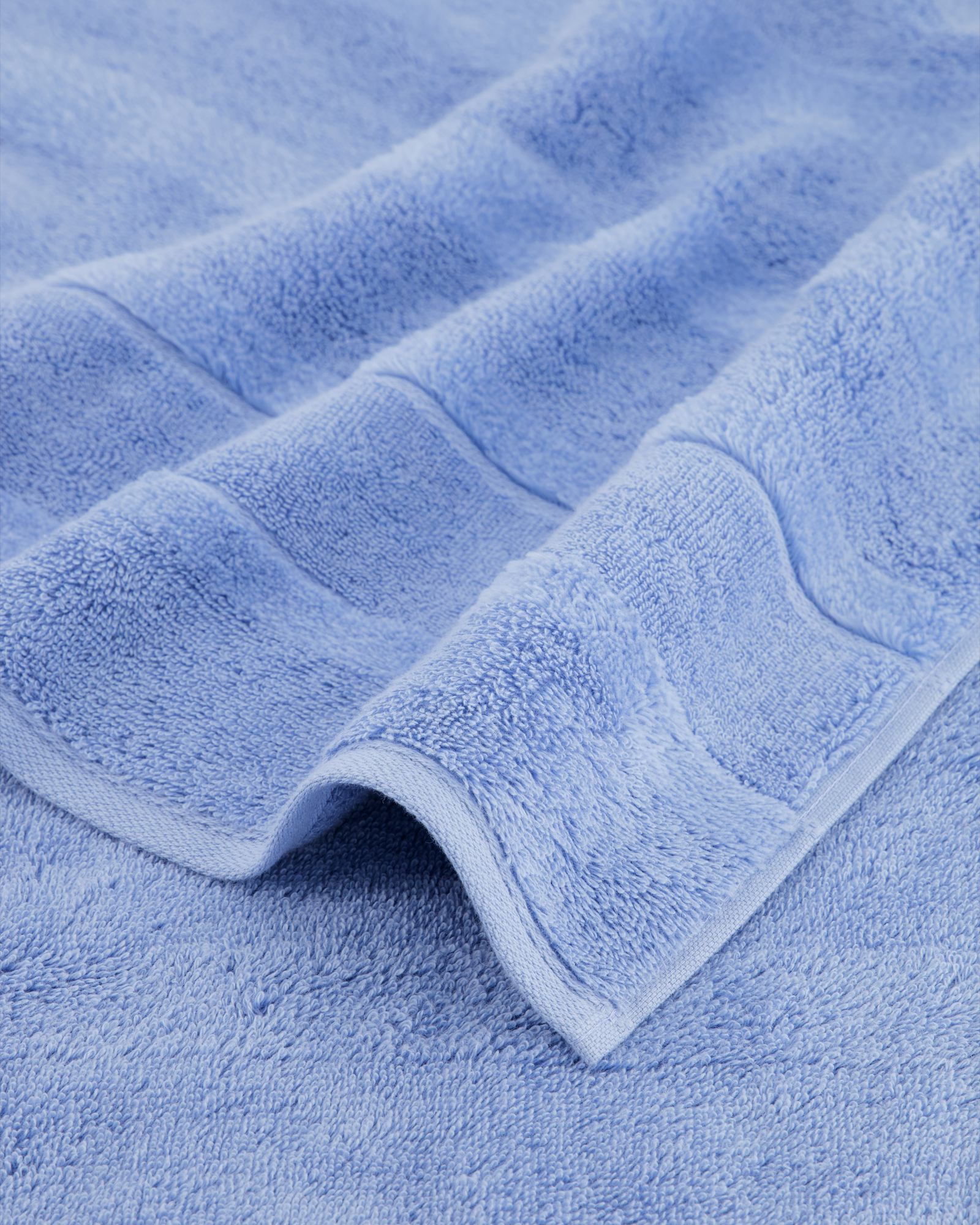 Cawö - Noblesse2 1002 - Farbe: sky - 138 - Waschhandschuh 16x22 cm