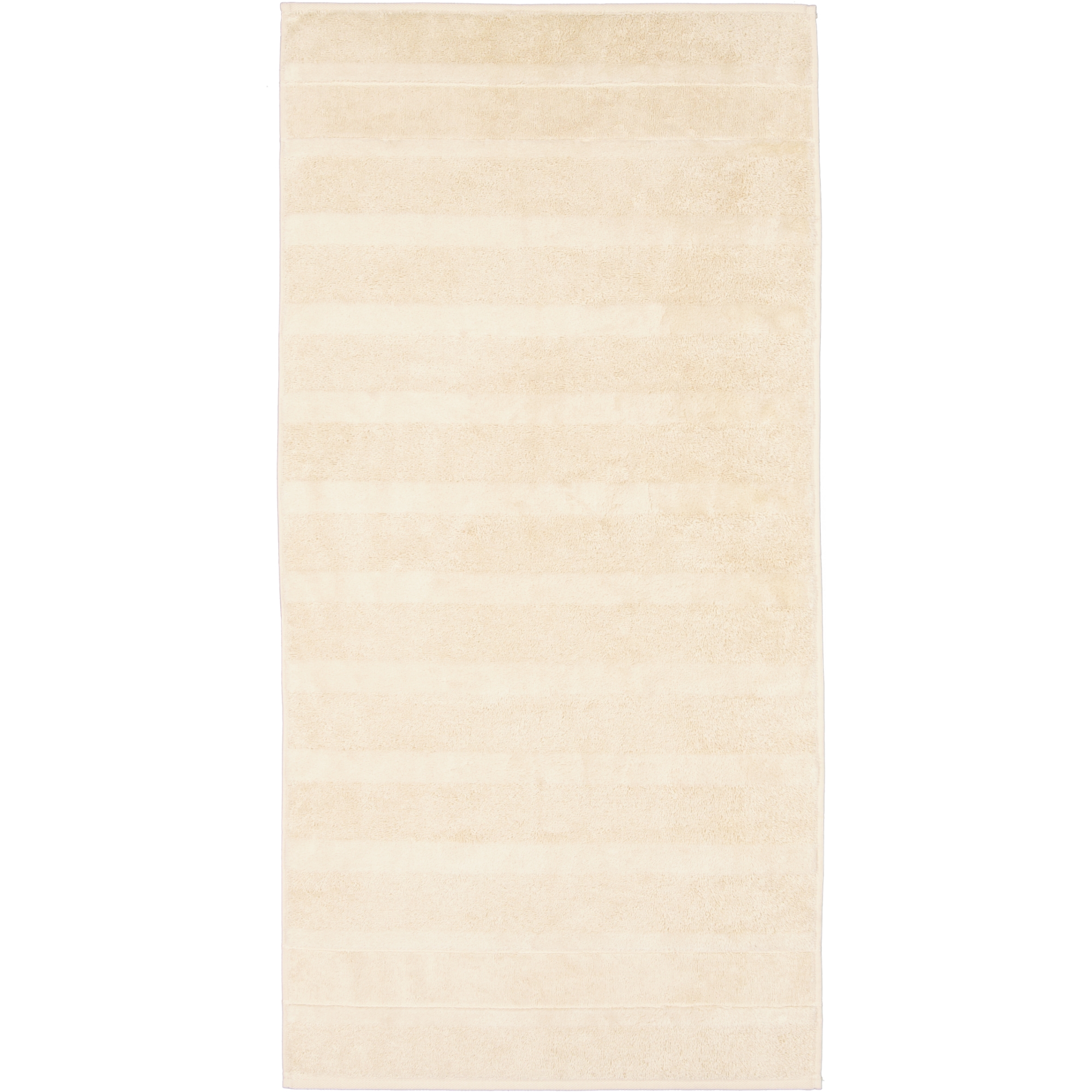 Cawö Handtücher Noblesse2 Uni 1002 beige - 370 - Handtuch 50x100 cm