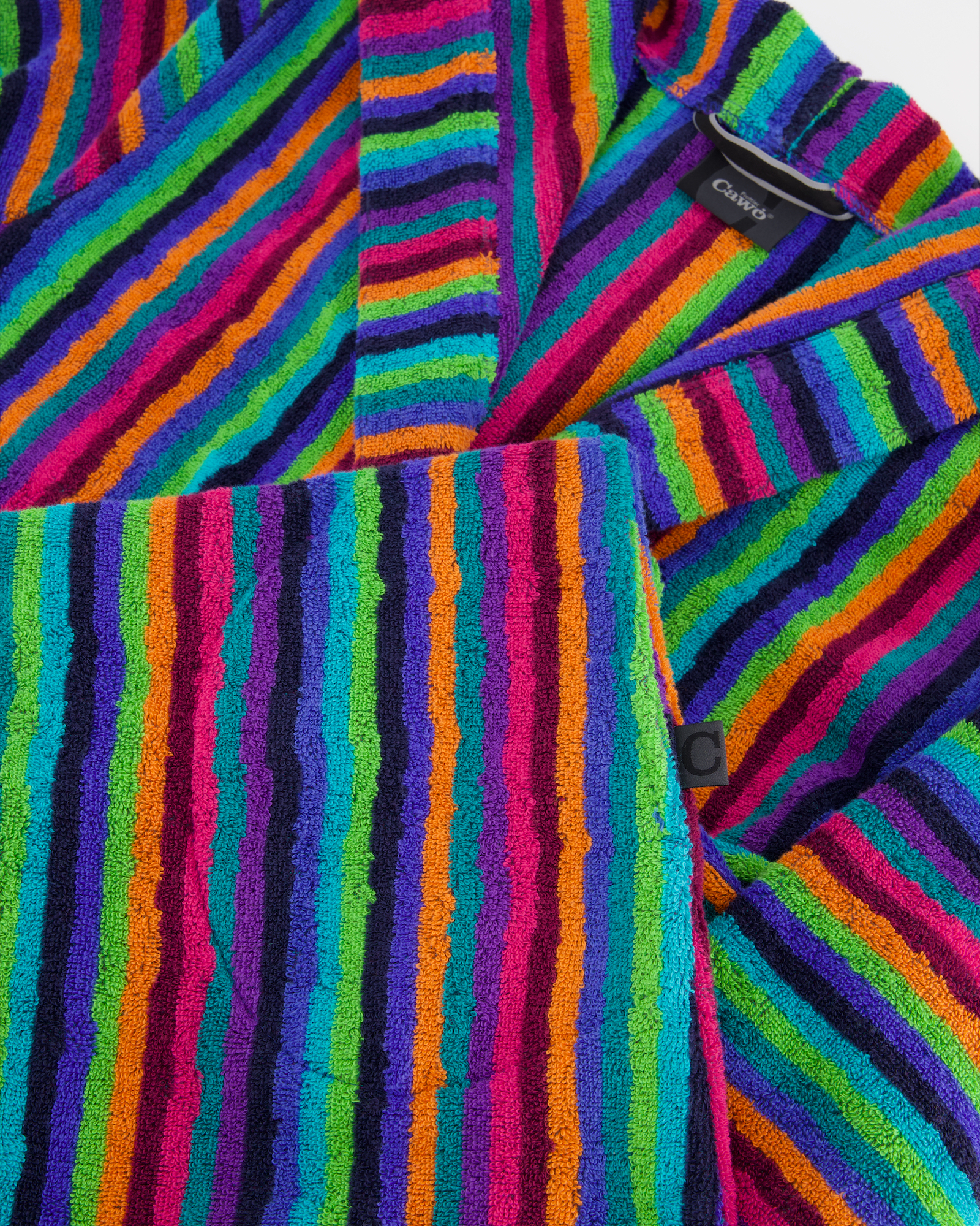 Cawö Bademäntel Damen Kapuze Kapuze 7076 multicolor - 84 - XS