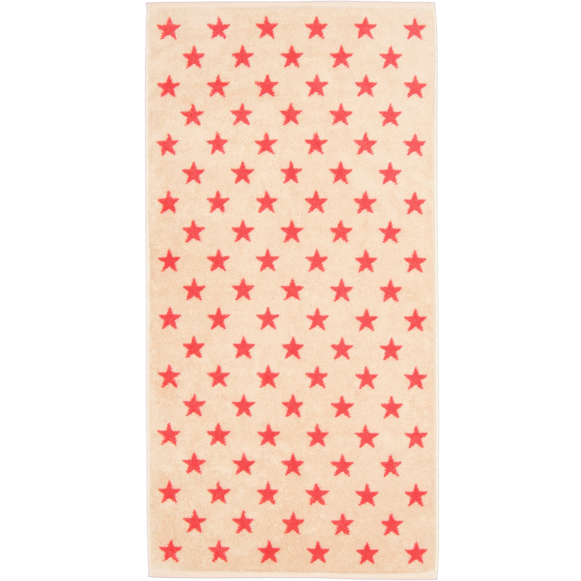 Cawö Handtücher NEW STARS Sterne klein 6261 beige/pink - 32