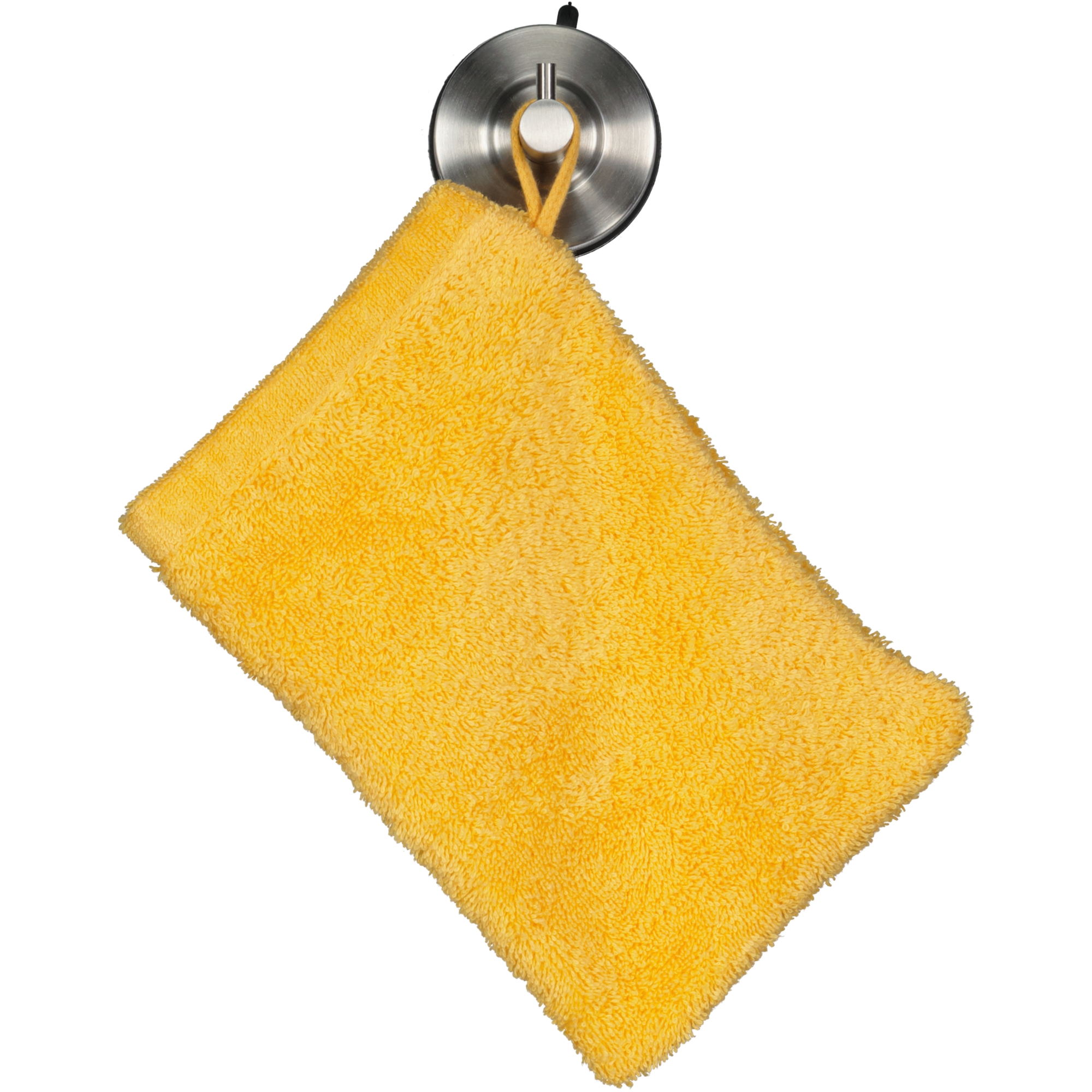 Cawö Handtücher Life Style Uni 7007 apricot - 552 - Waschhandschuh 16x22 cm