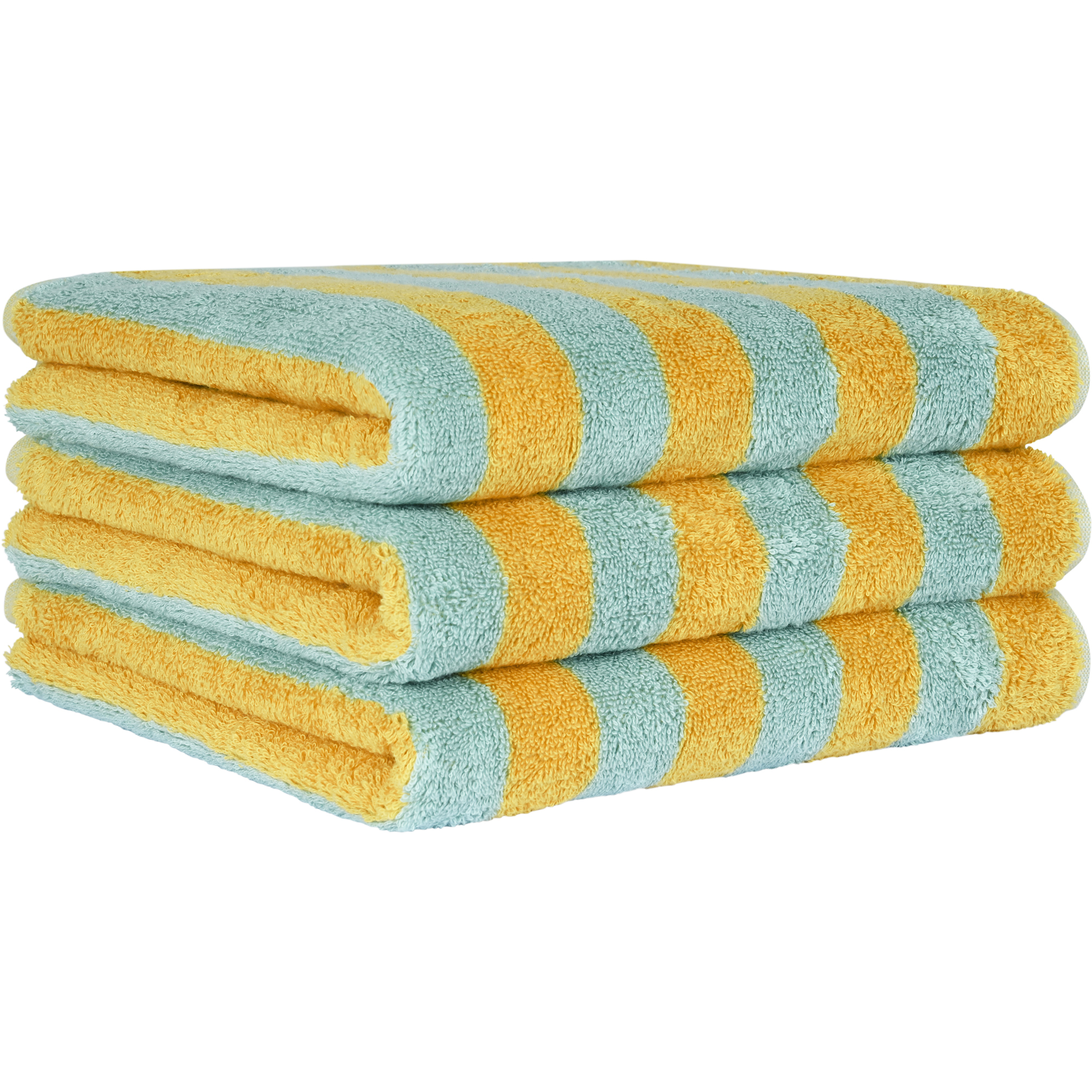 Cawö Handtücher Bold Streifen 6277 mint/gelb - 45 - Handtuch 50x100 cm