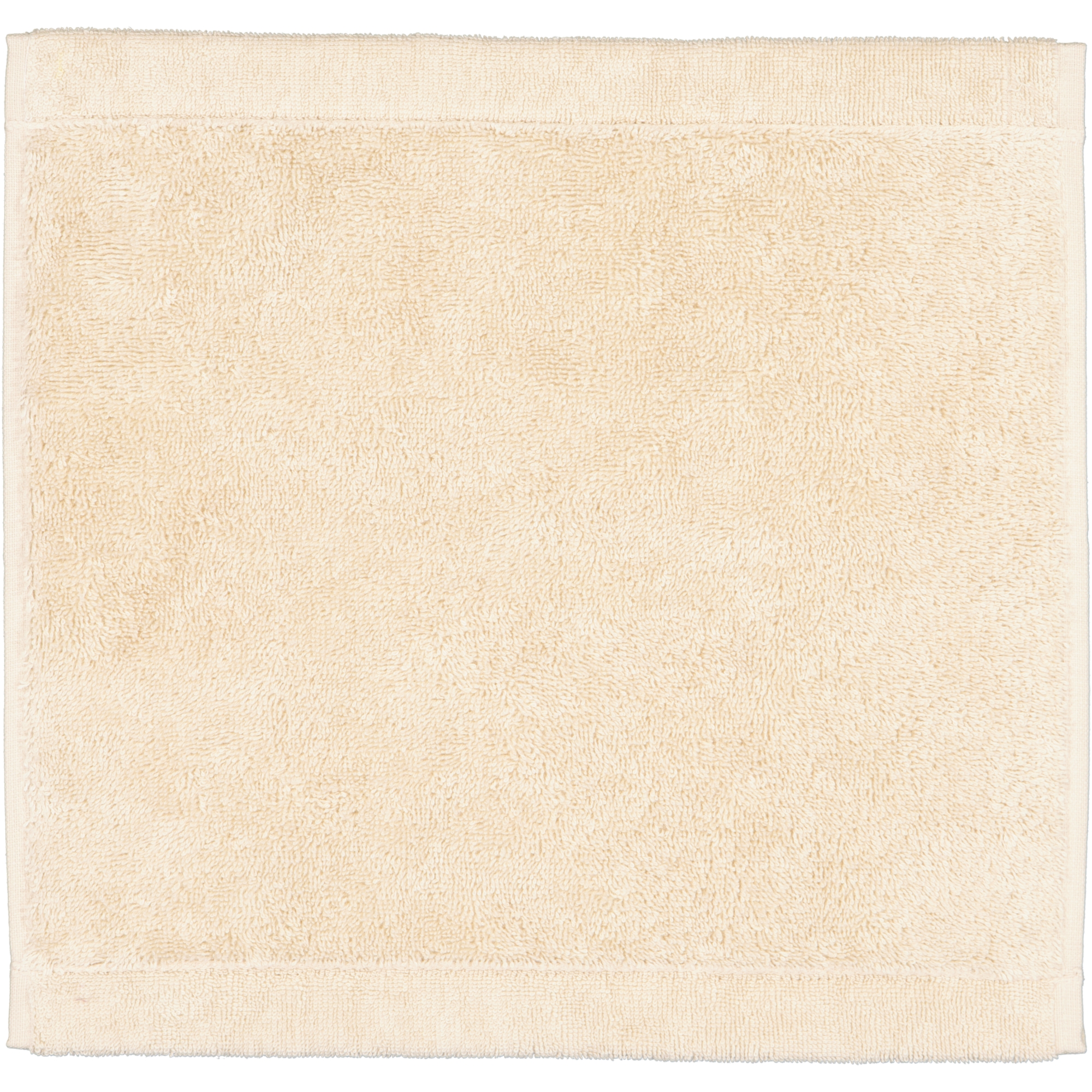 Cawö Handtücher Life Style Uni 7007 beige - 370 - Seiflappen 30x30 cm