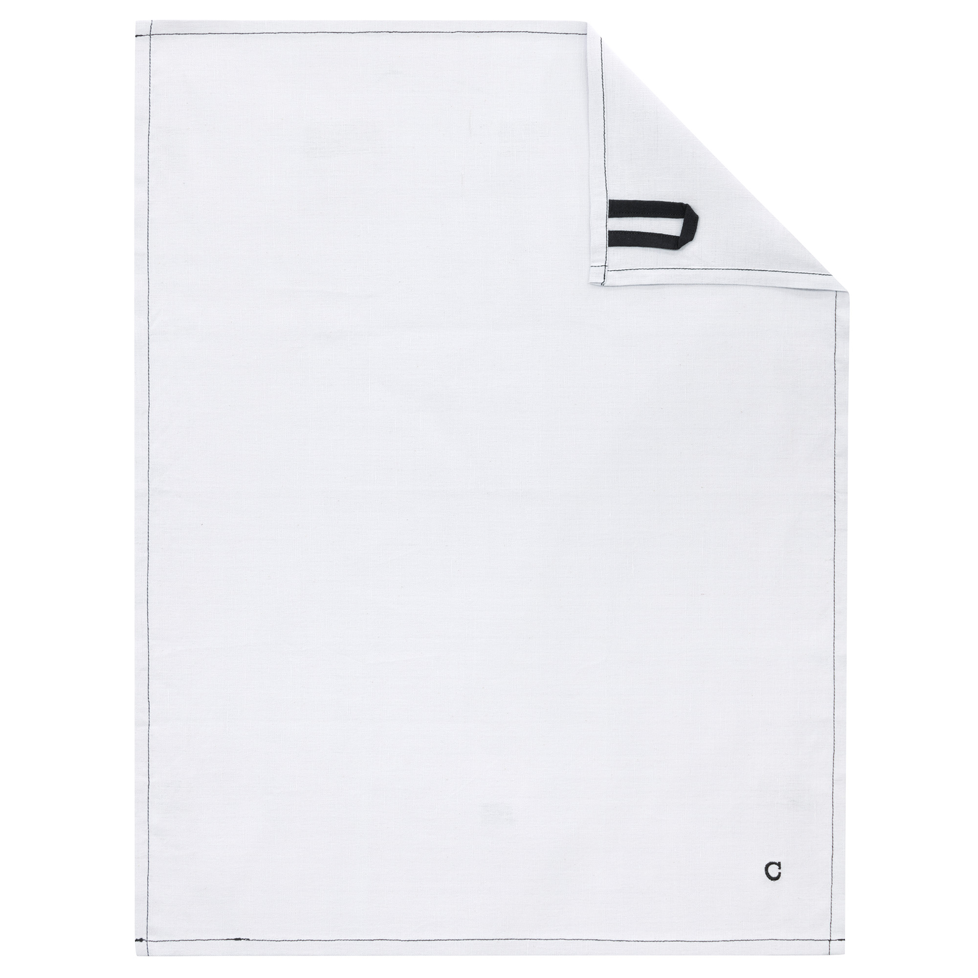 Cawö Cuisine Zoom Uni 124 - Geschirrtuch 50x70 cm - Farbe: sterling - 721
