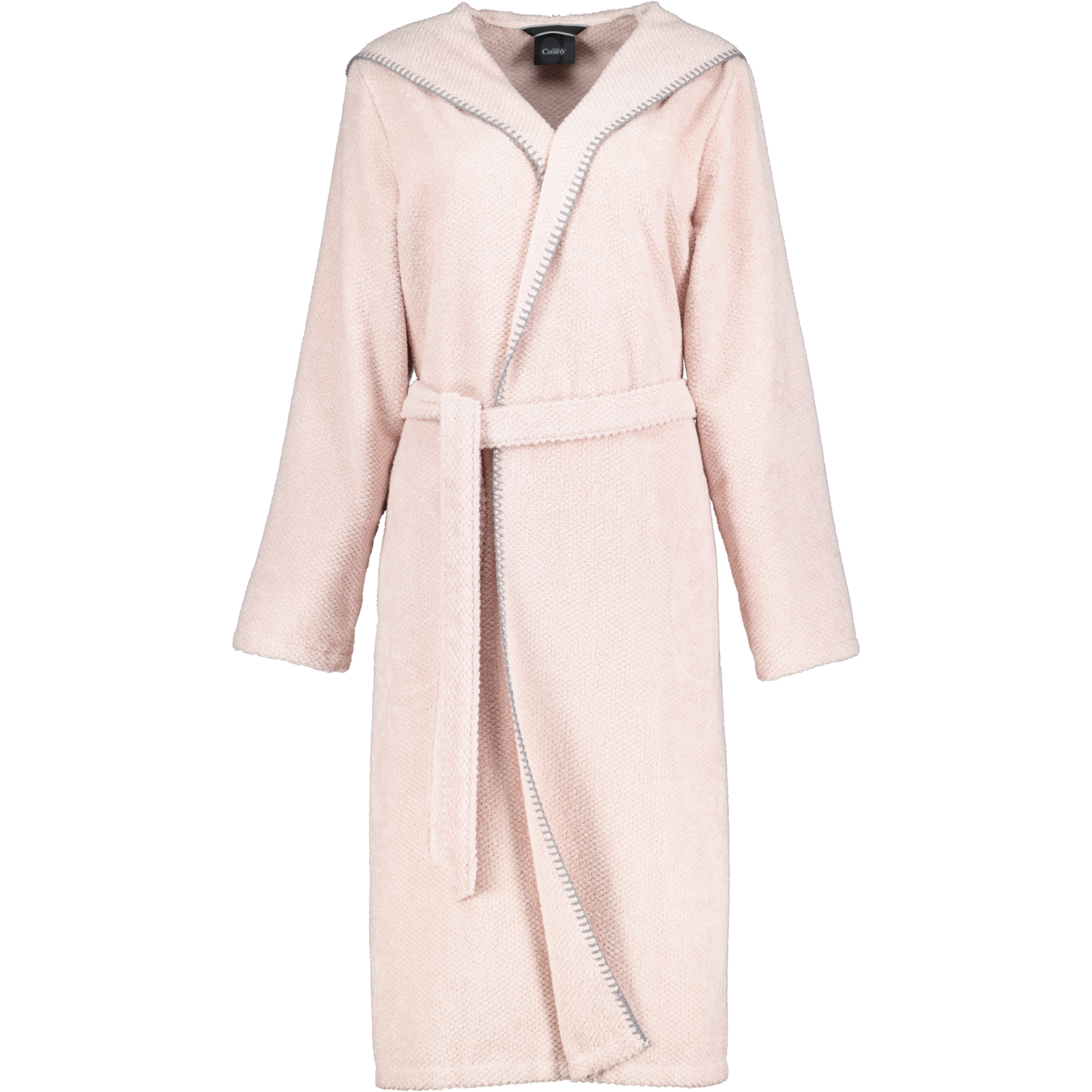 Cawö Bademäntel Damen Kapuze Kapuze 6219 puder - 383 - XL