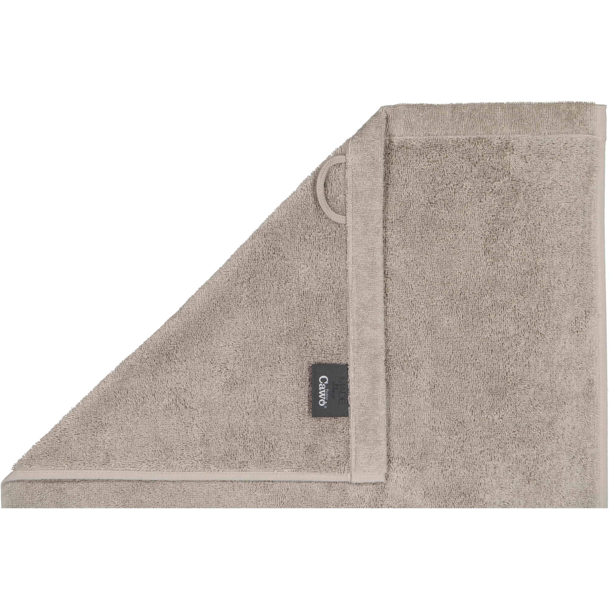 Cawö Handtücher Life Style Uni 7007 graphit - 779 - Seiflappen 30x30 cm