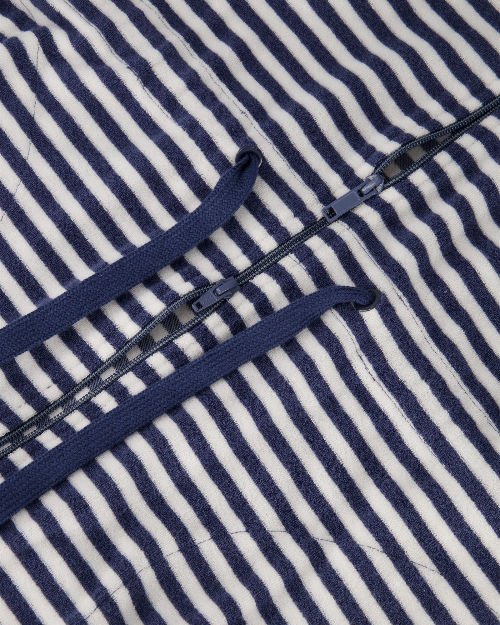 Cawö Home Campus Damen Bademantel Kurz 834 - Farbe: nachtblau - 16 - XL