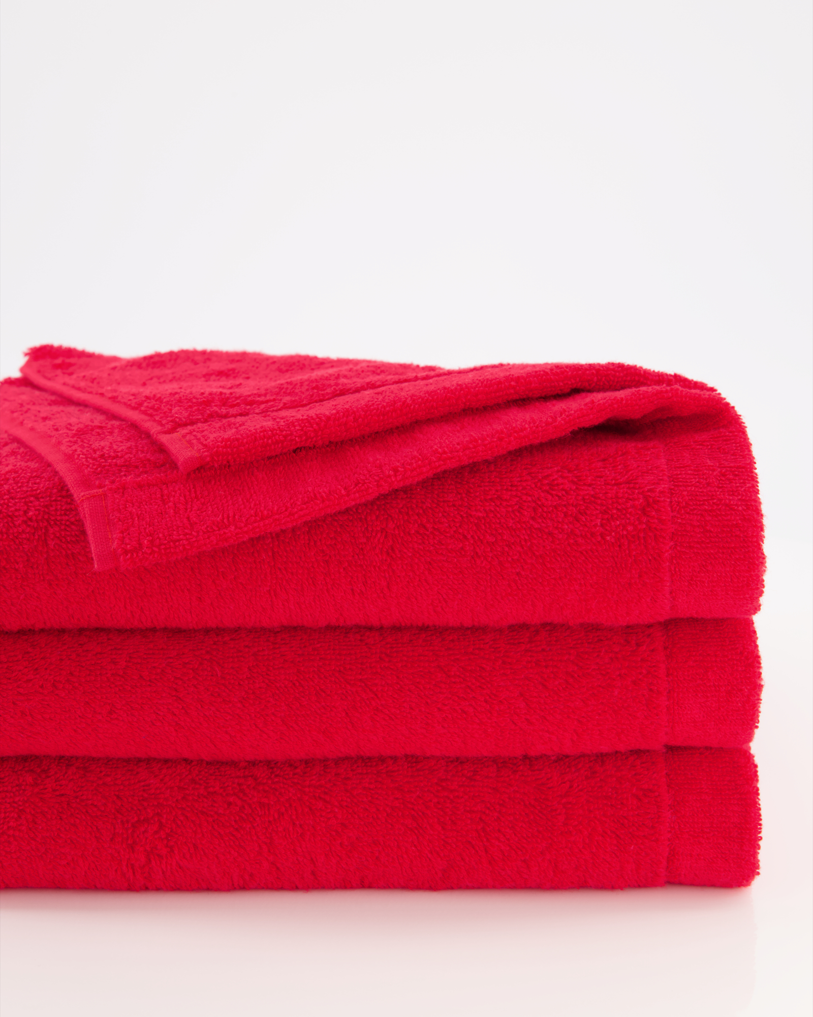 Cawö Handtücher Lifestyle Uni 7007 rot - 203 - Gästetuch 30x50 cm