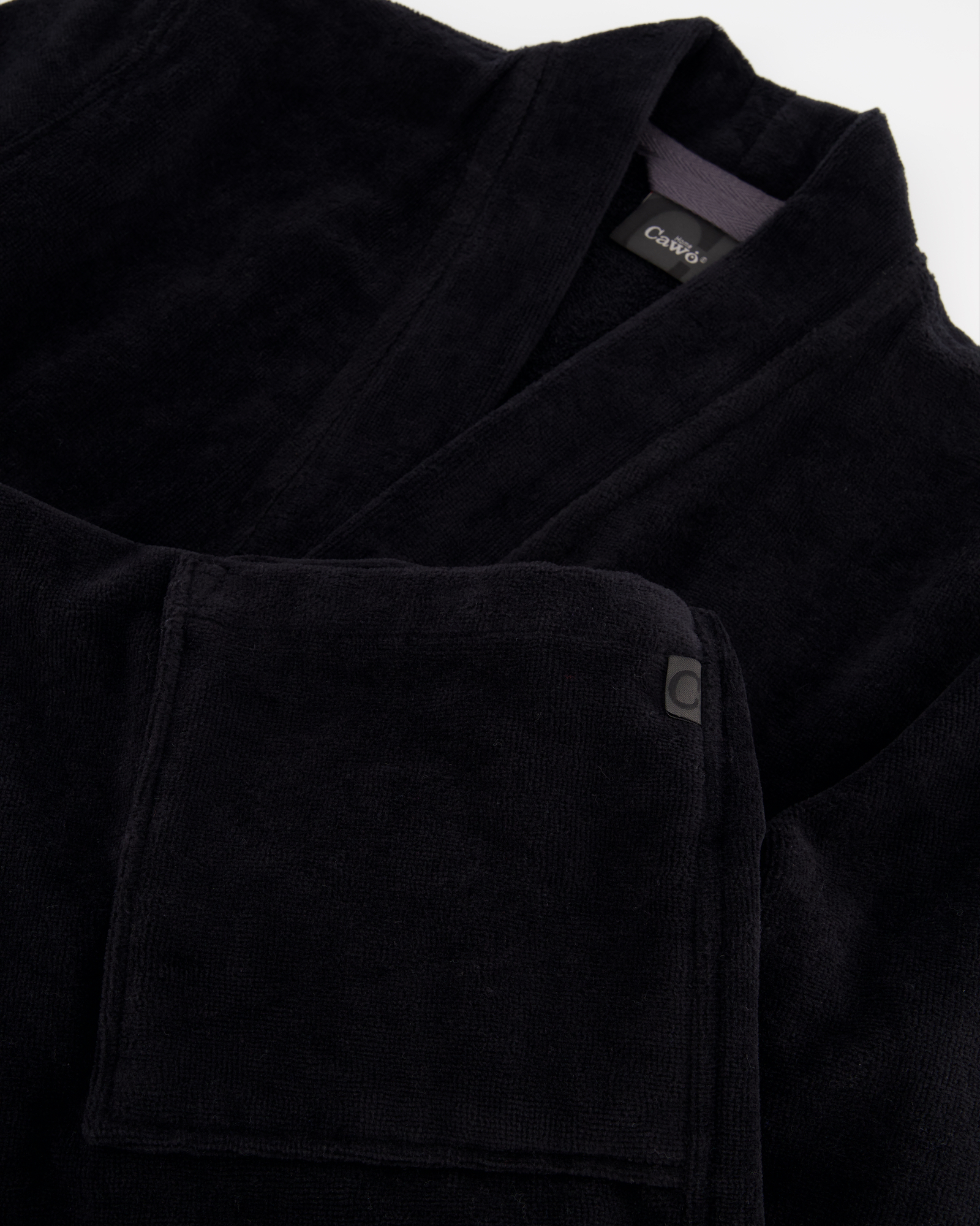 Cawö Home Bademäntel Herren Kimono Doubleface 823 lava - 97