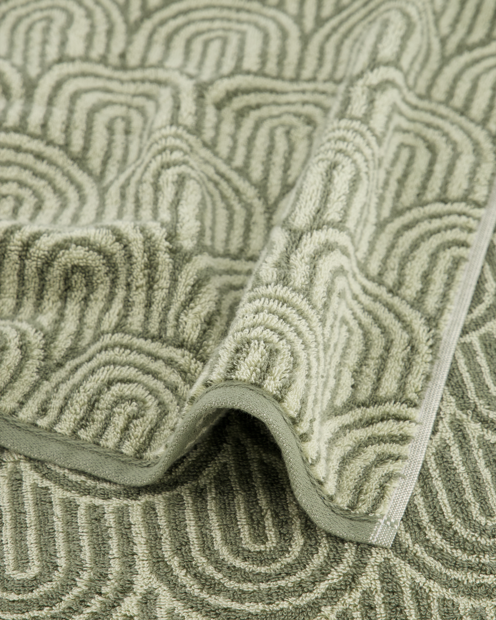 Cawö Handtücher Maison Bögen 6268 field - 44 - Duschtuch 70x140 cm