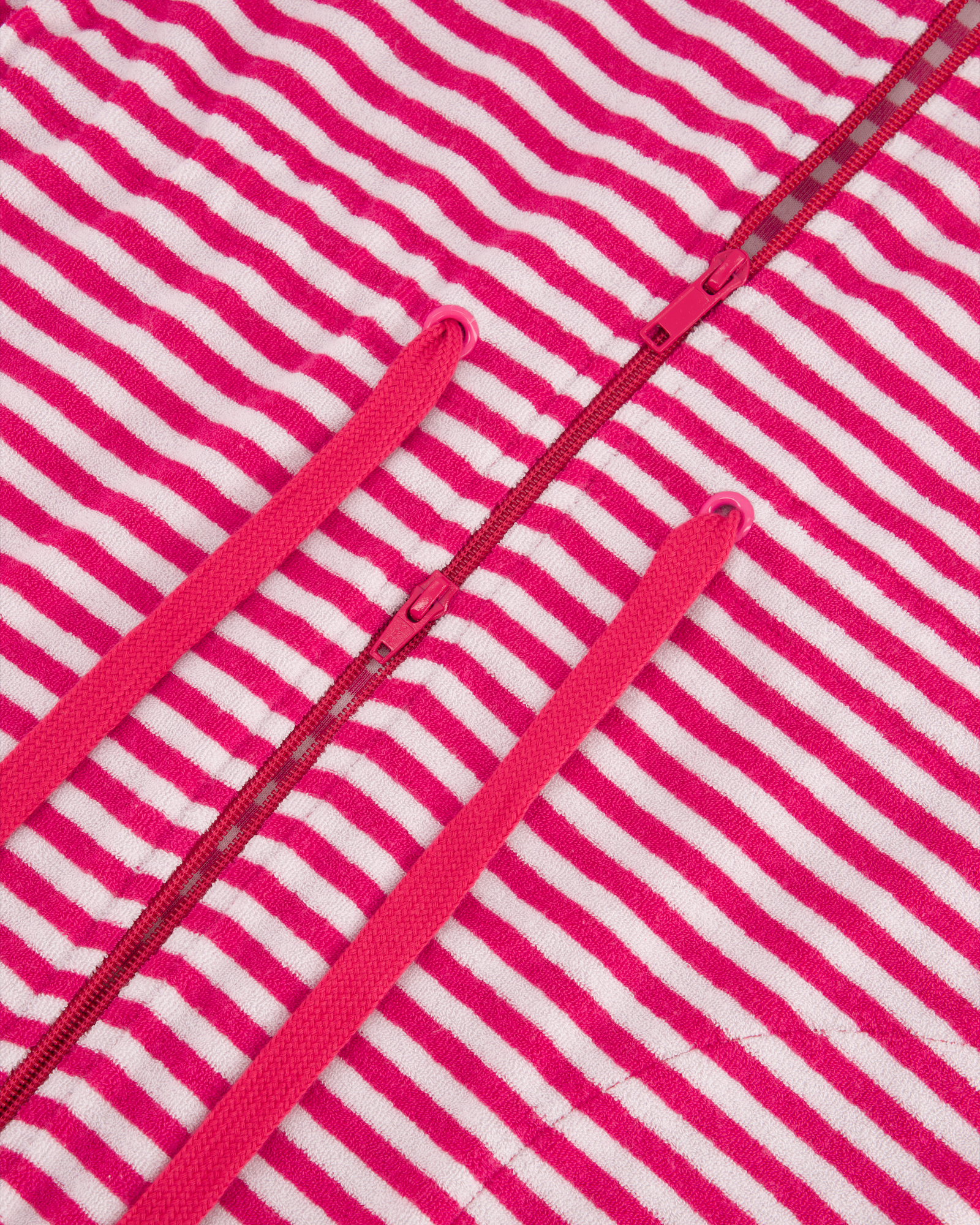 Cawö Home Bademäntel Damen Kurzmantel mit Kapuze Campus 834 pink - 27