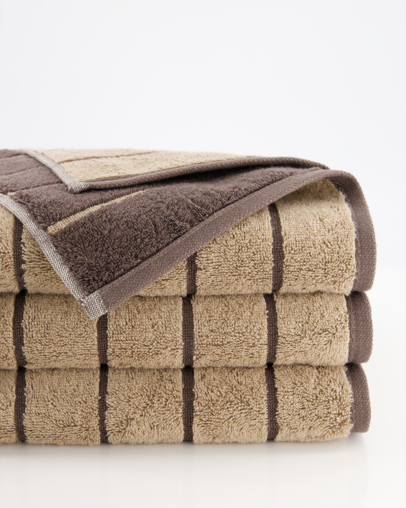 Cawö Handtücher Balance Doubleface 6232 sand - 39 - Handtuch 50x100 cm