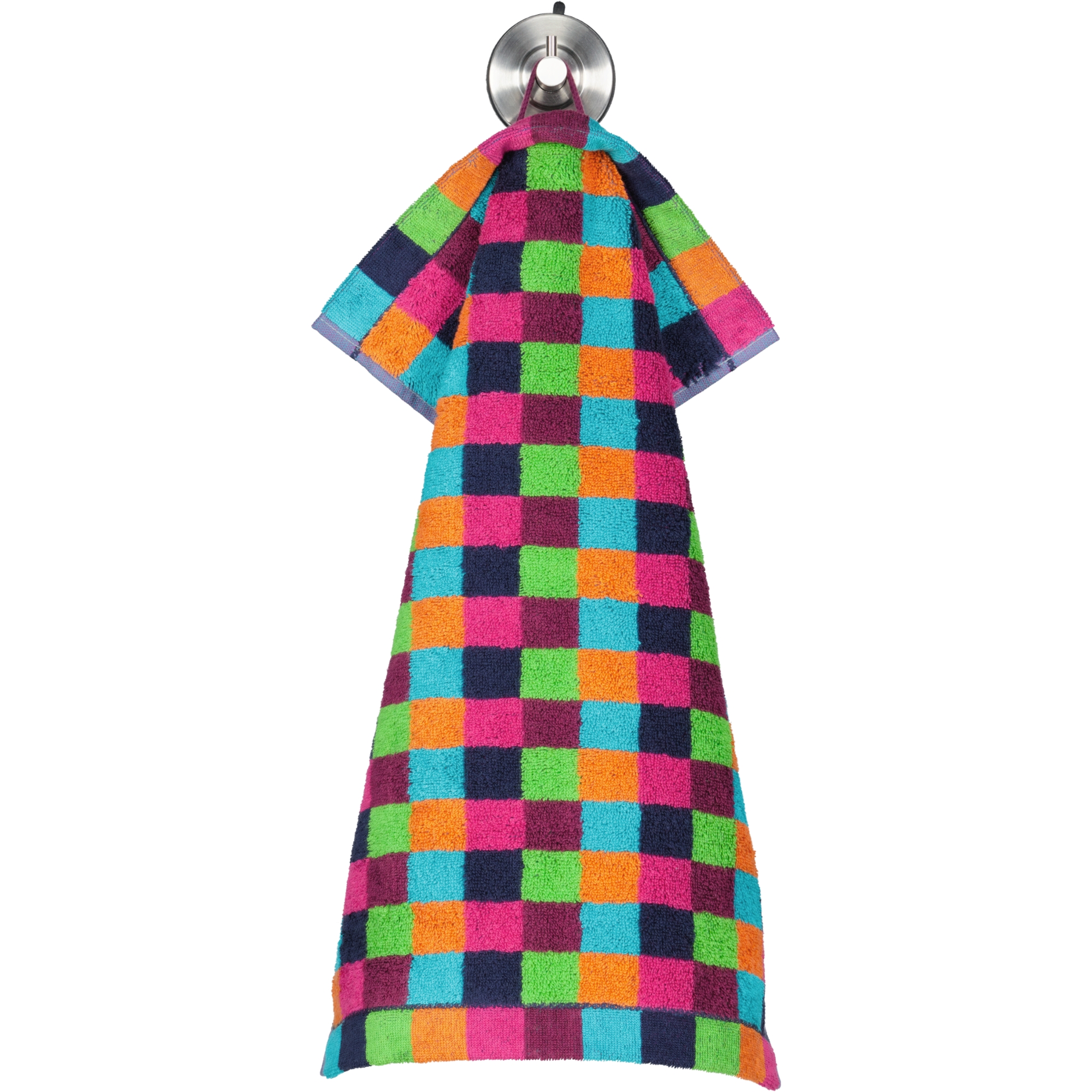 Cawö - Life Style Karo 7047 - Farbe: 84 - multicolor - Gästetuch 30x50 cm