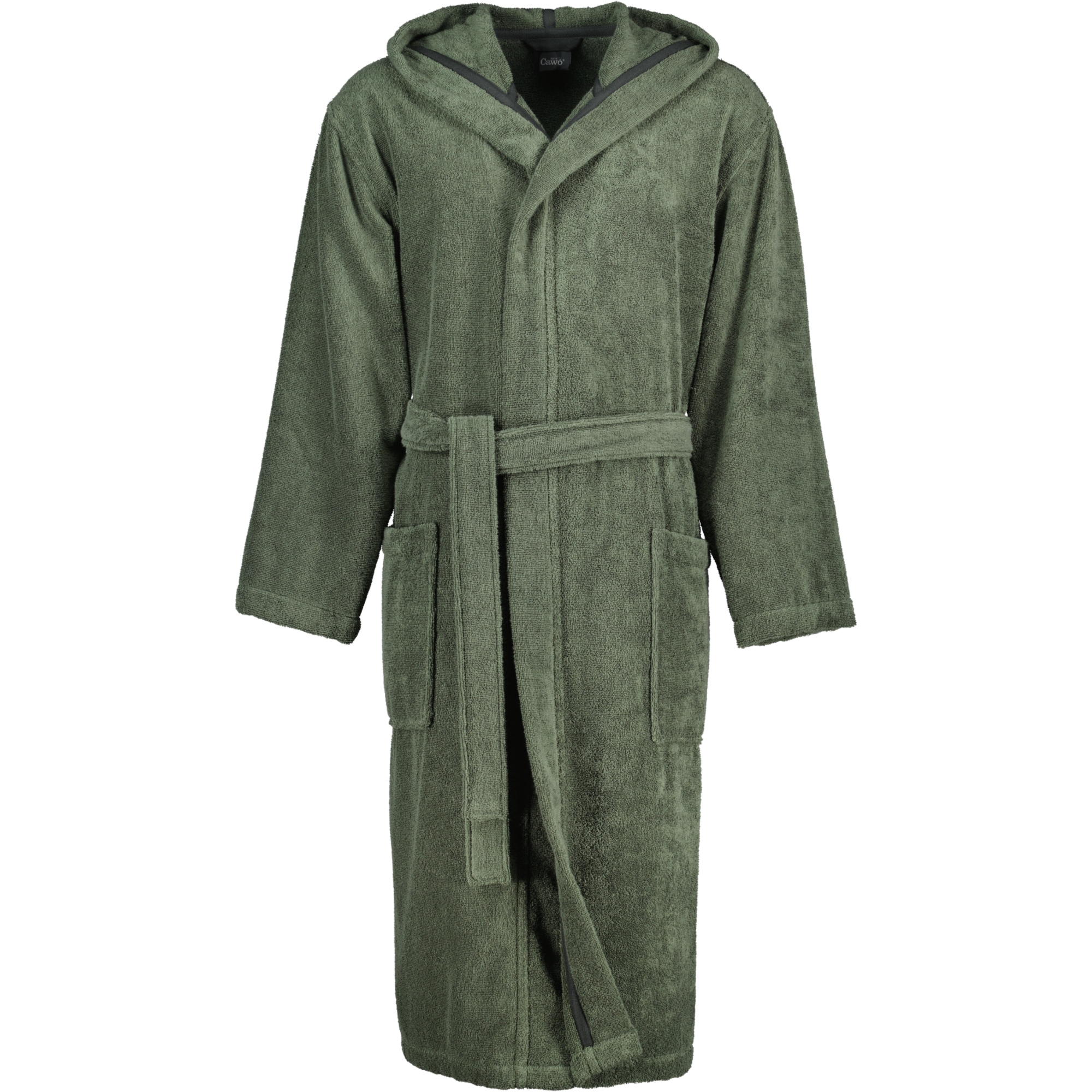 Cawö Home Bademäntel Herren Kapuze Uni 829 field - 47 - L