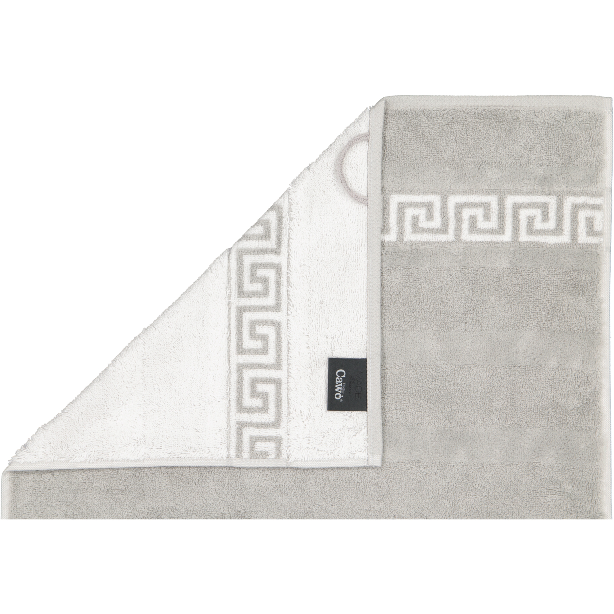 Cawö Handtücher Noblesse Duo 1003 - Farbe: platin - 76 - Gästetuch 30x50 cm