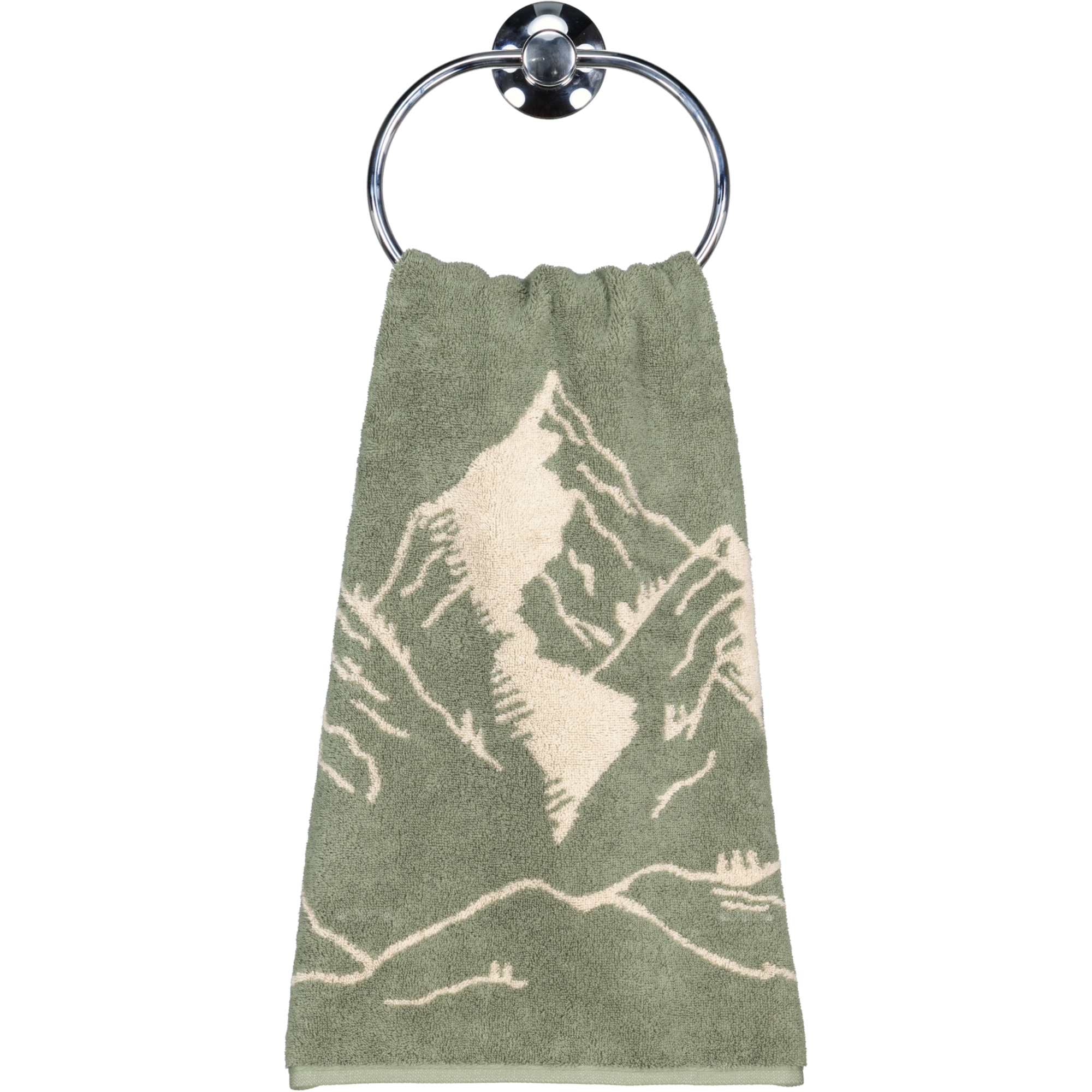 Cawö Handtücher Alpenchic Edition Berge 6269 zirbe - 43 - Handtuch 50x100 cm