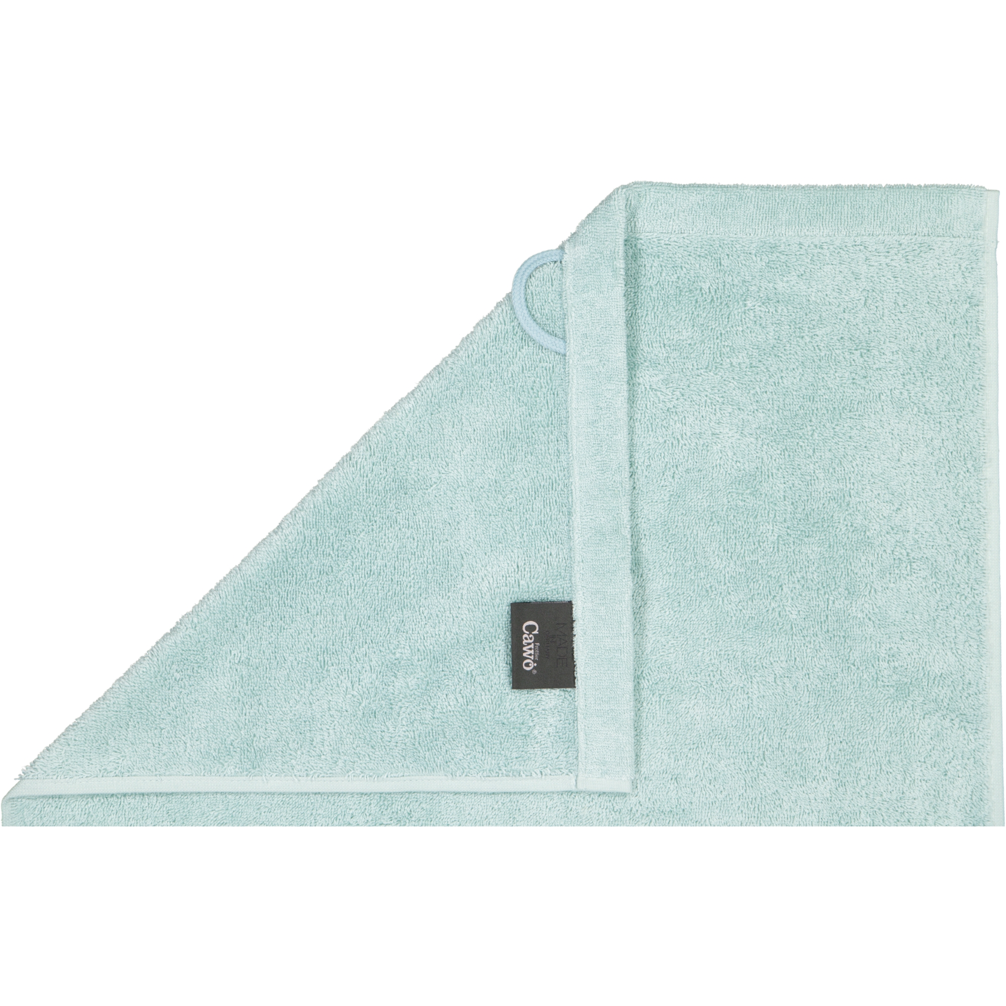 Cawö Handtücher Lifestyle Uni 7007 seegrün - 455 - Gästetuch 30x50 cm