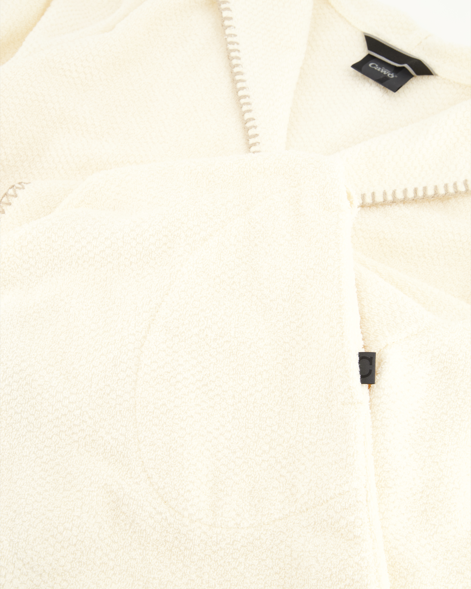 Cawö Bademäntel Damen Kapuze Kapuze 6219 natur - 356 - L