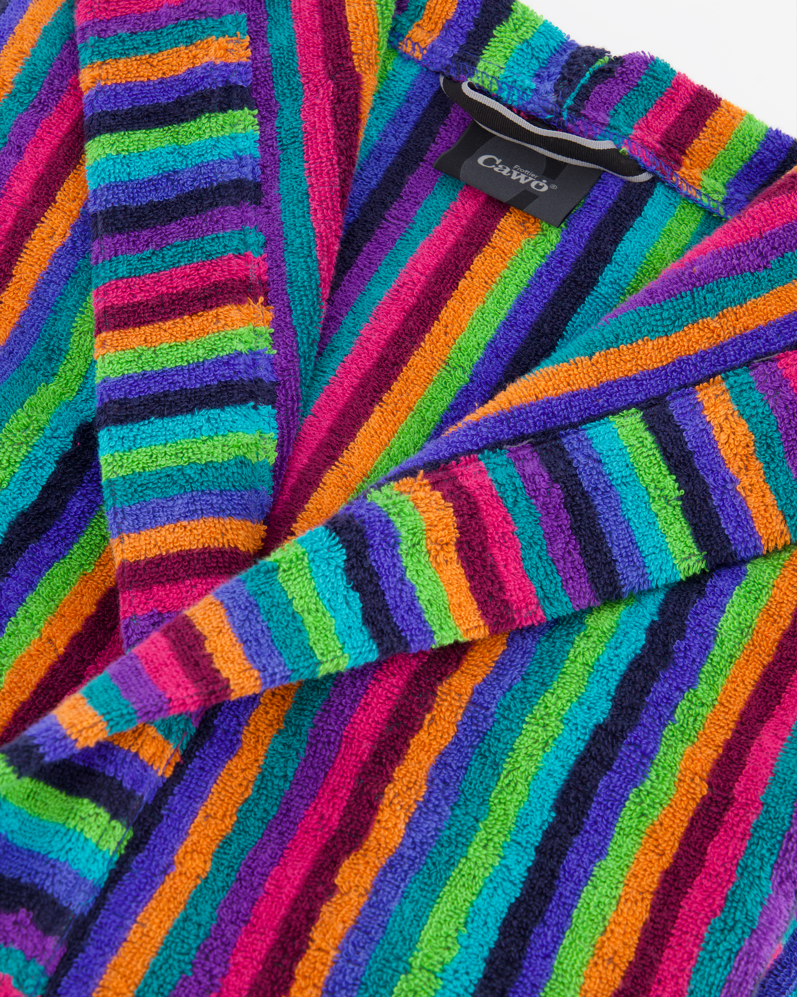 Cawö Bademäntel Damen Kapuze Kapuze 7076 multicolor - 84 - XS