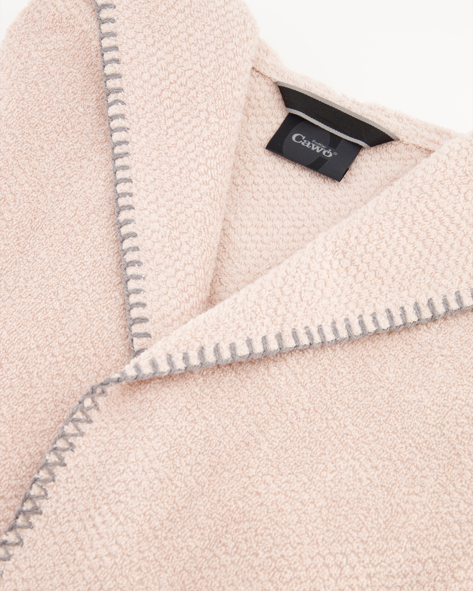 Cawö Bademäntel Damen Kapuze Kapuze 6219 puder - 383 - XL