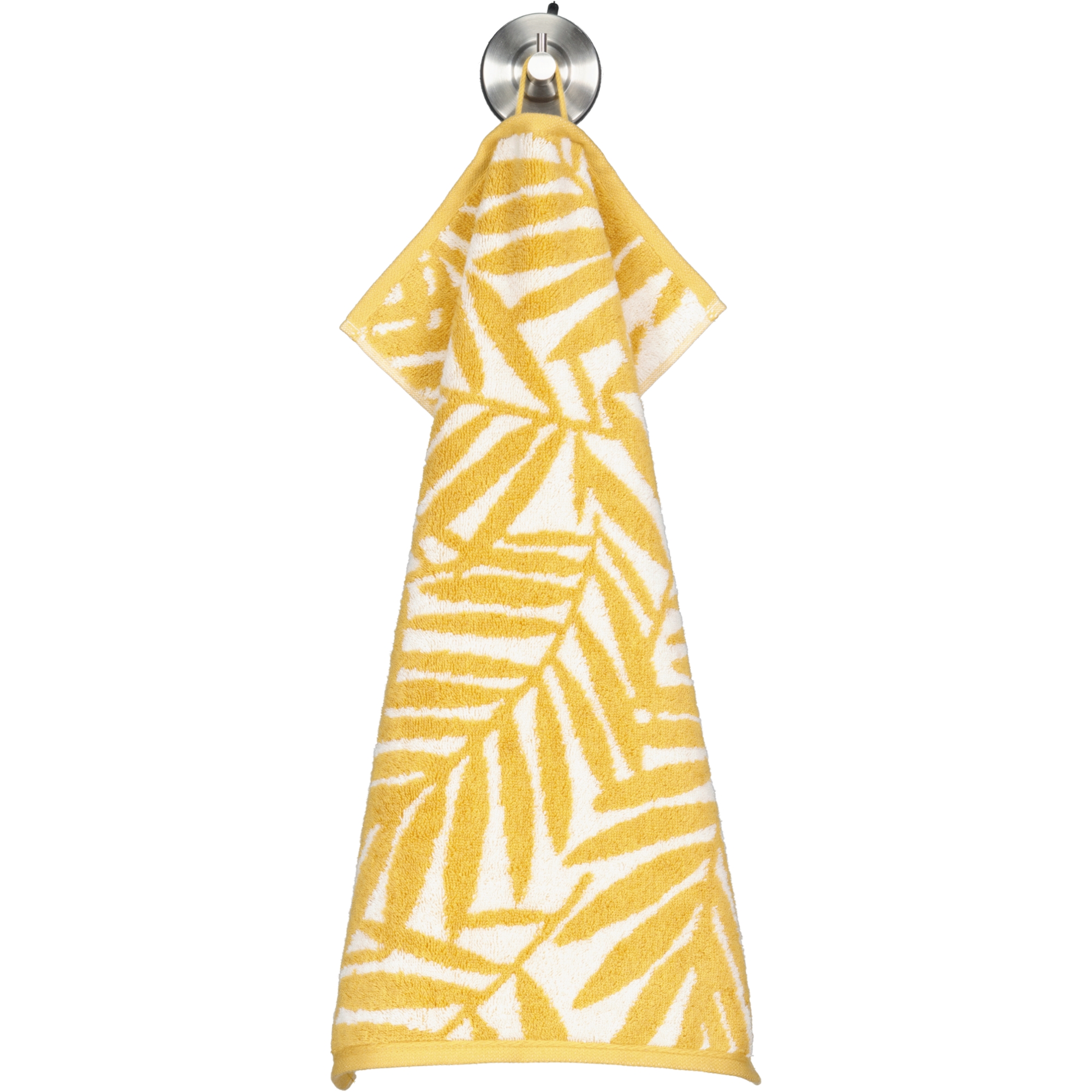 Cawö Handtücher Maison Blätter 6267 gold - 35 - Gästetuch 30x50 cm