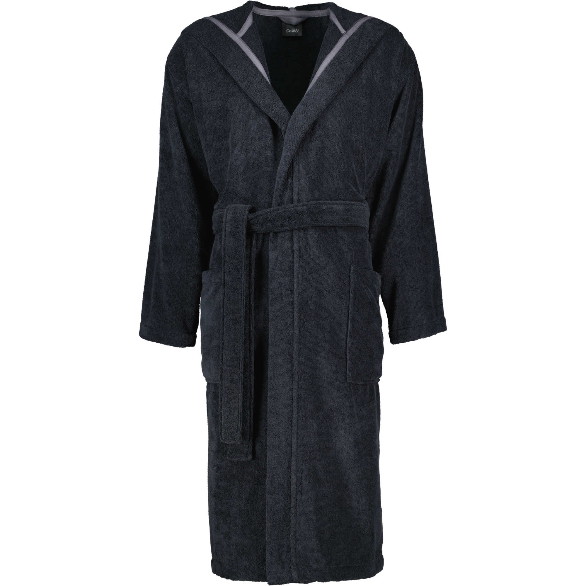 Cawö Home Bademäntel Herren Kapuze Classic 842 lava - 97