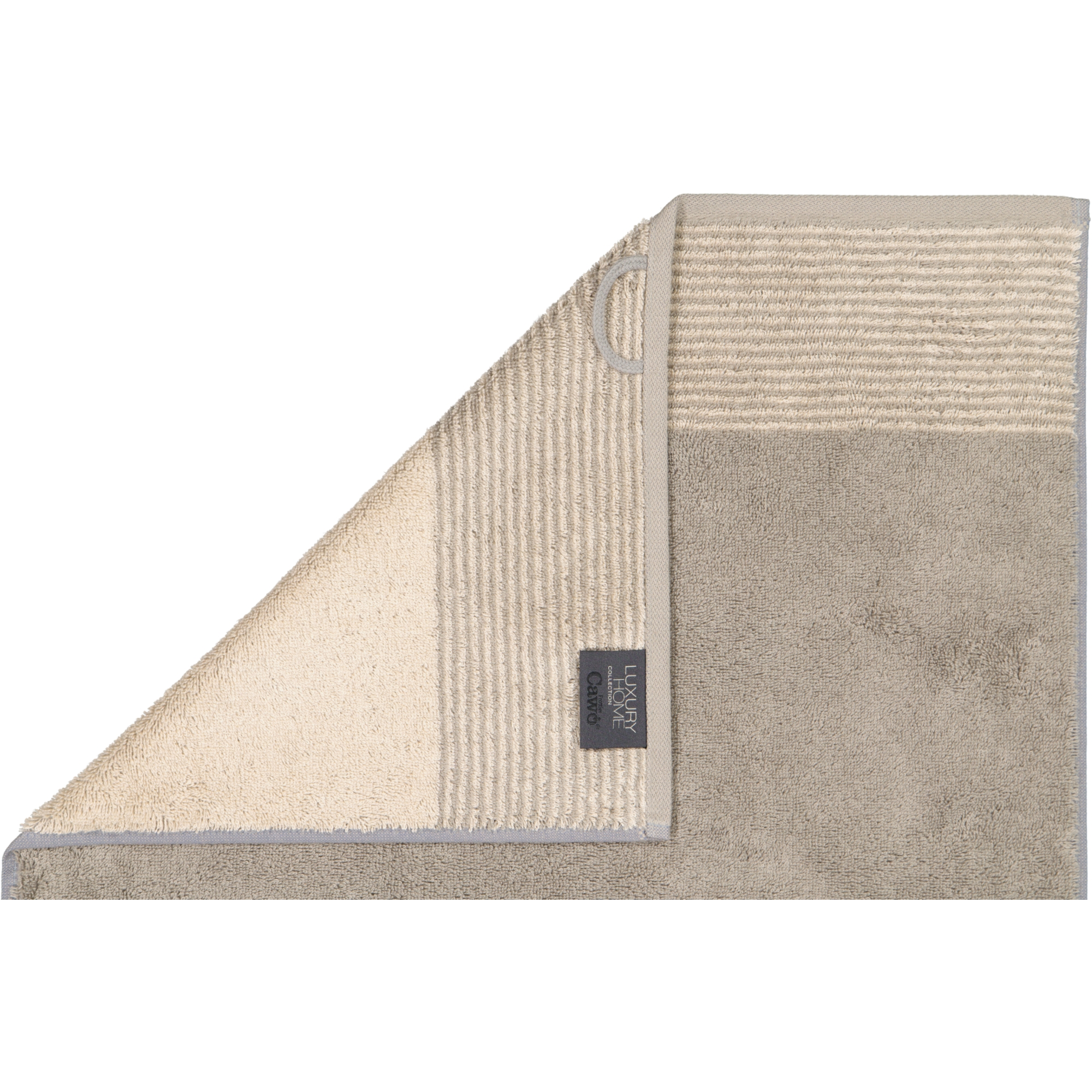 Cawö Handtücher Luxury Home Two-Tone 590 graphit - 70