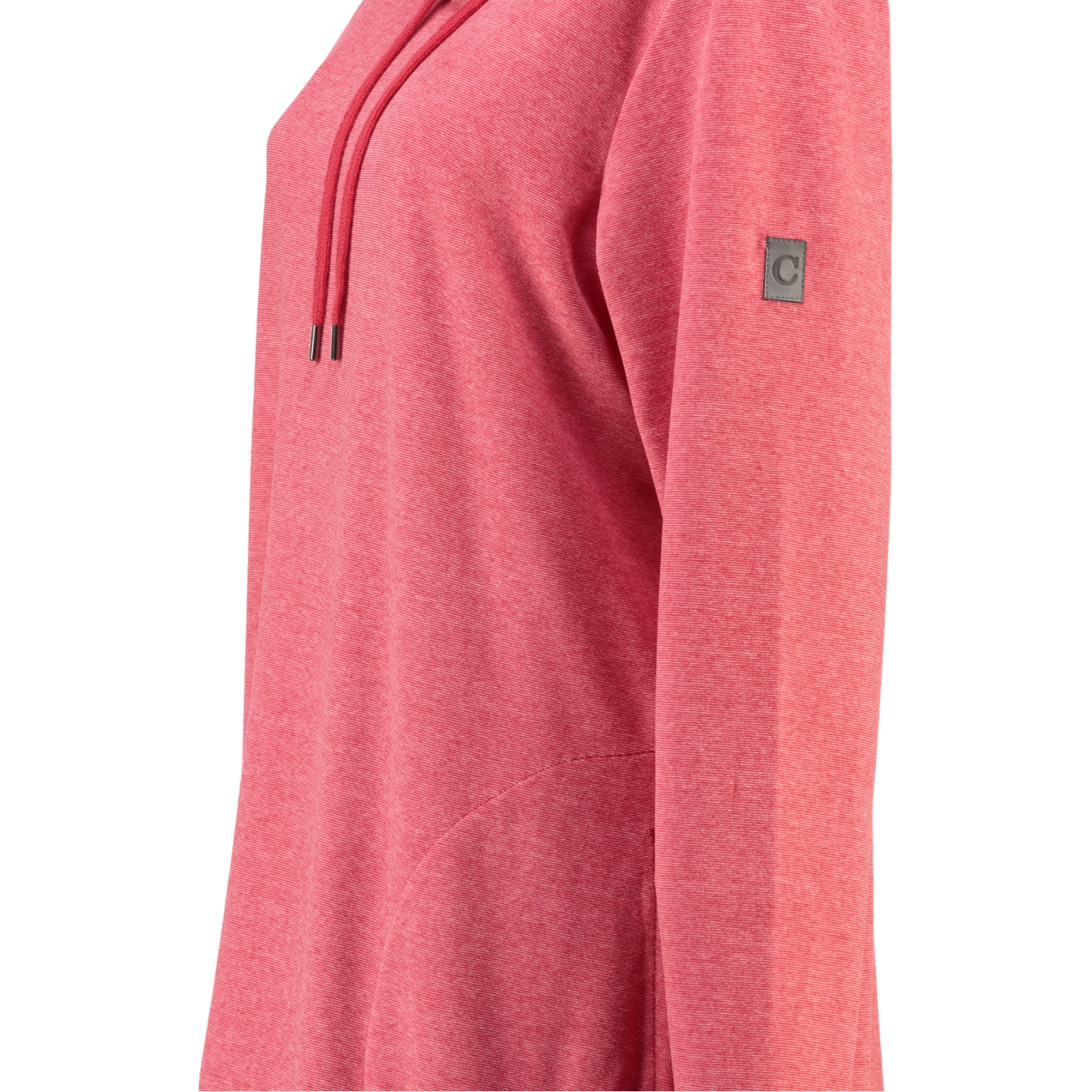 Cawö Home Hoodies Damen Kapuze Homewear Hoodie 818 koralle - 22