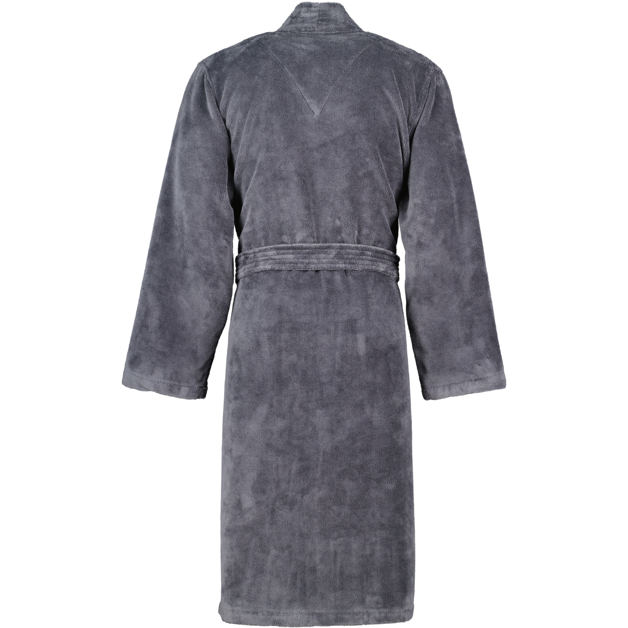 Cawö Home Herren Bademantel Kimono 800 - Farbe: anthrazit - 71 (807) - M
