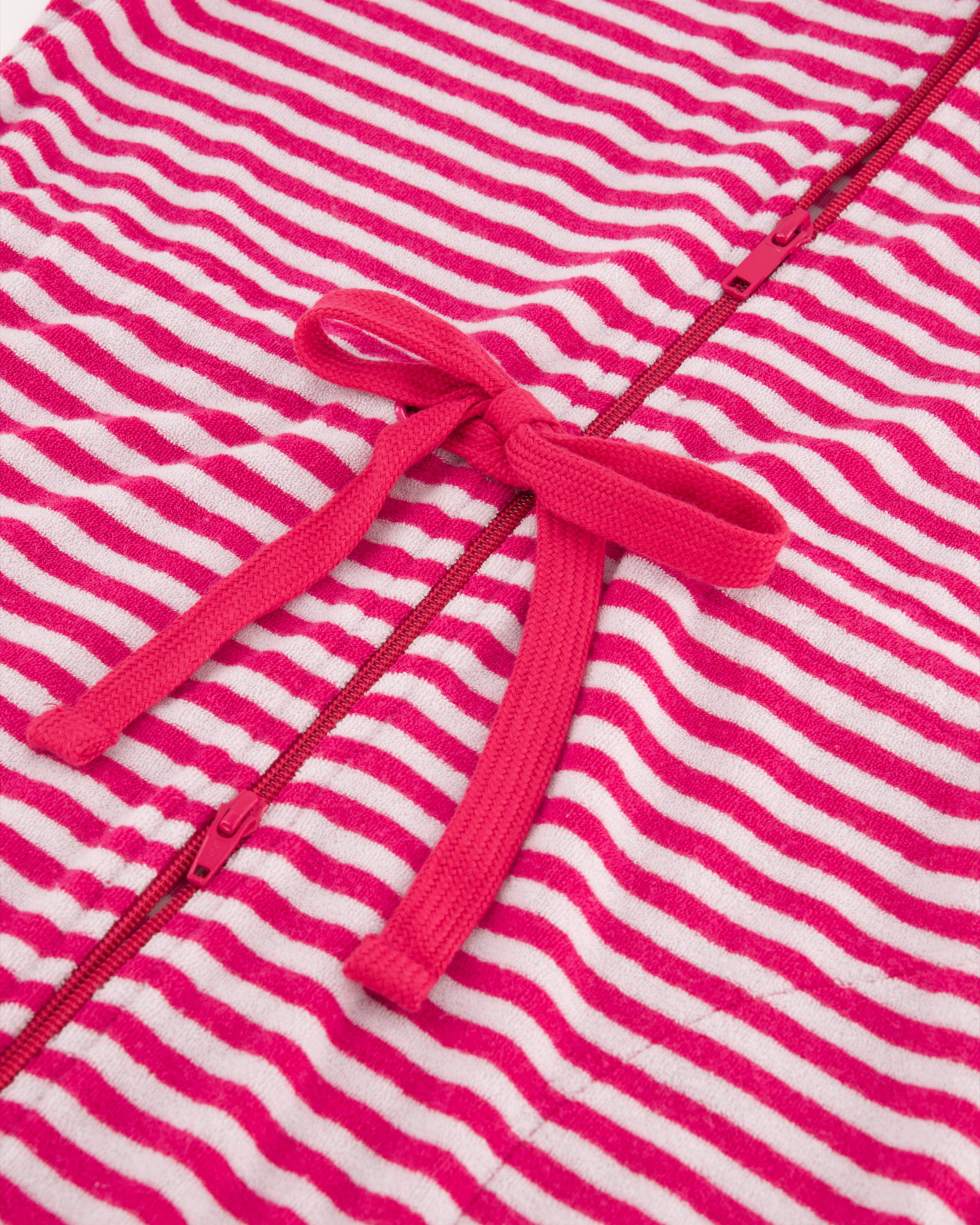 Cawö Home Bademäntel Damen Kurzmantel mit Kapuze Campus 834 pink - 27