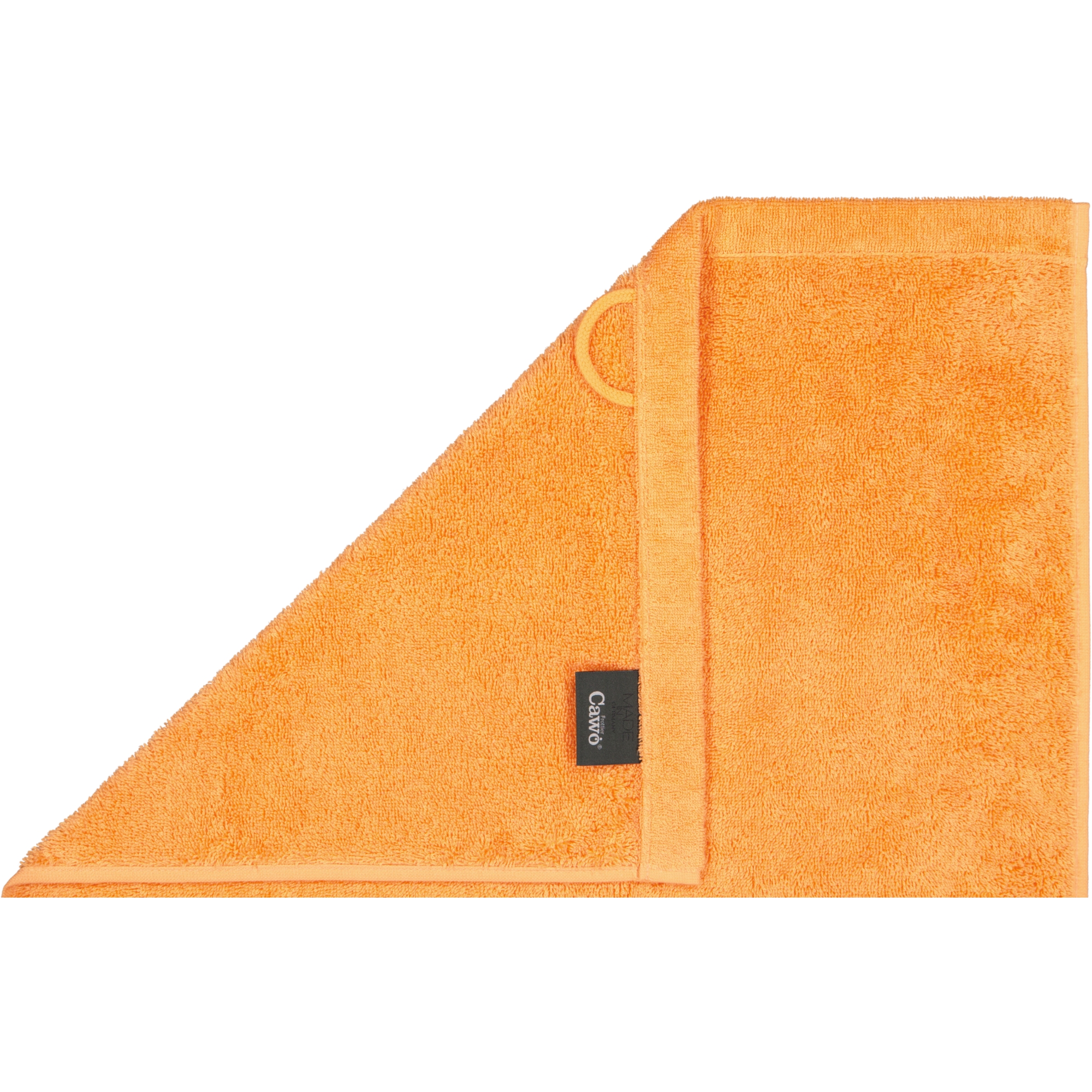Cawö Handtücher Life Style Uni 7007 mandarine - 316 - Duschtuch 70x140 cm